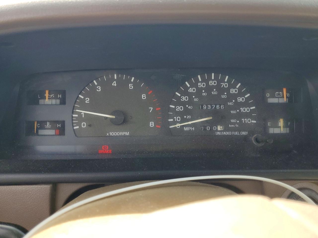 1993 Toyota T100 Sr5 Blue vin: JT4VD10C0P0006790