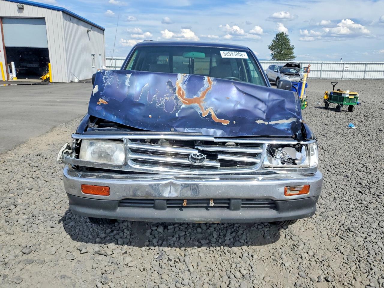 1993 Toyota T100 Sr5 Blue vin: JT4VD10C0P0006790