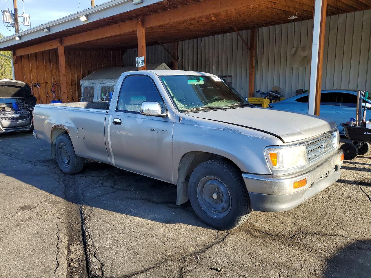 1993 Toyota T100 Sr5 Silver vin: JT4VD10C1P0008094