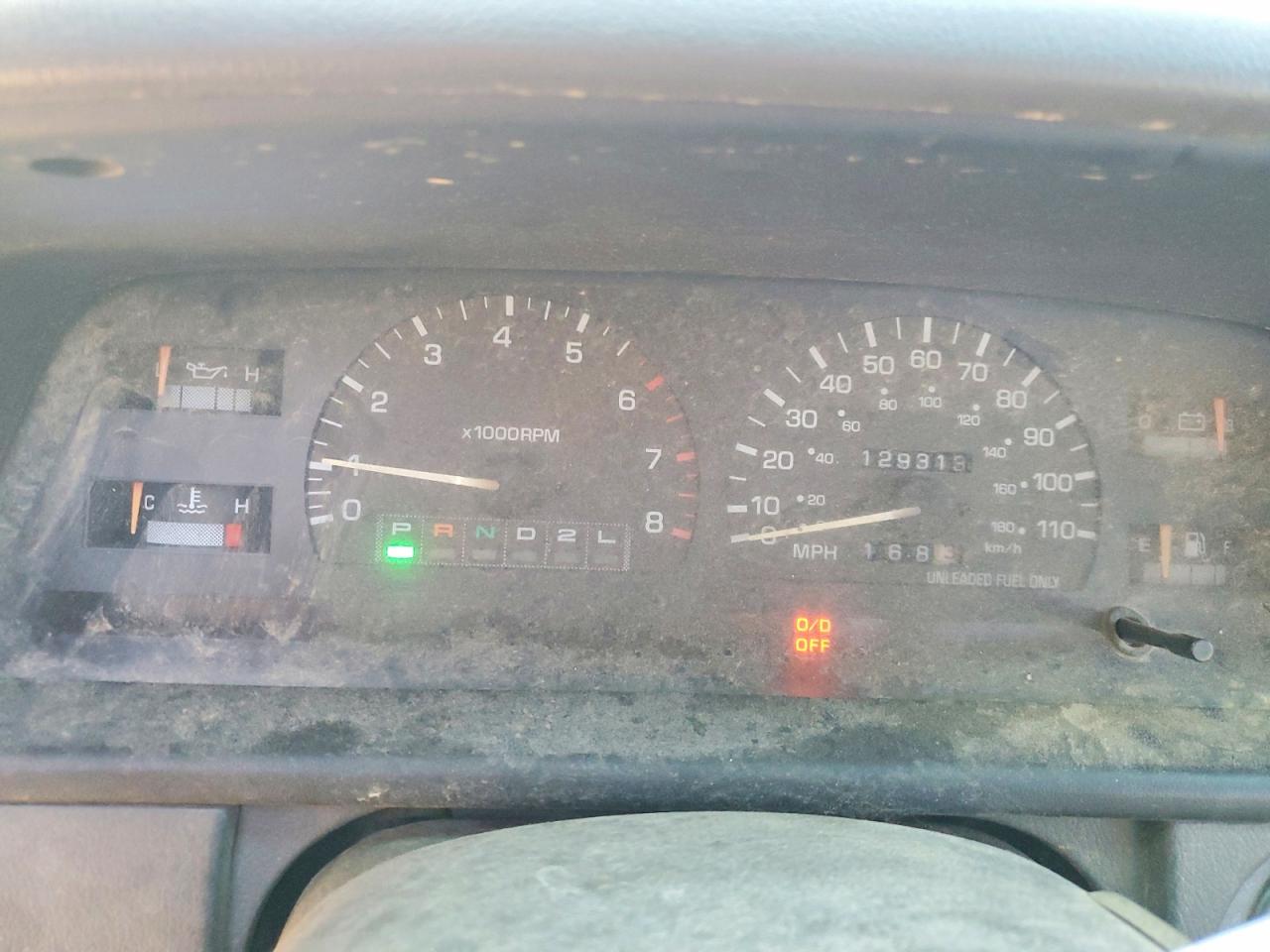 1993 Toyota T100 Sr5 Silver vin: JT4VD10C1P0008094