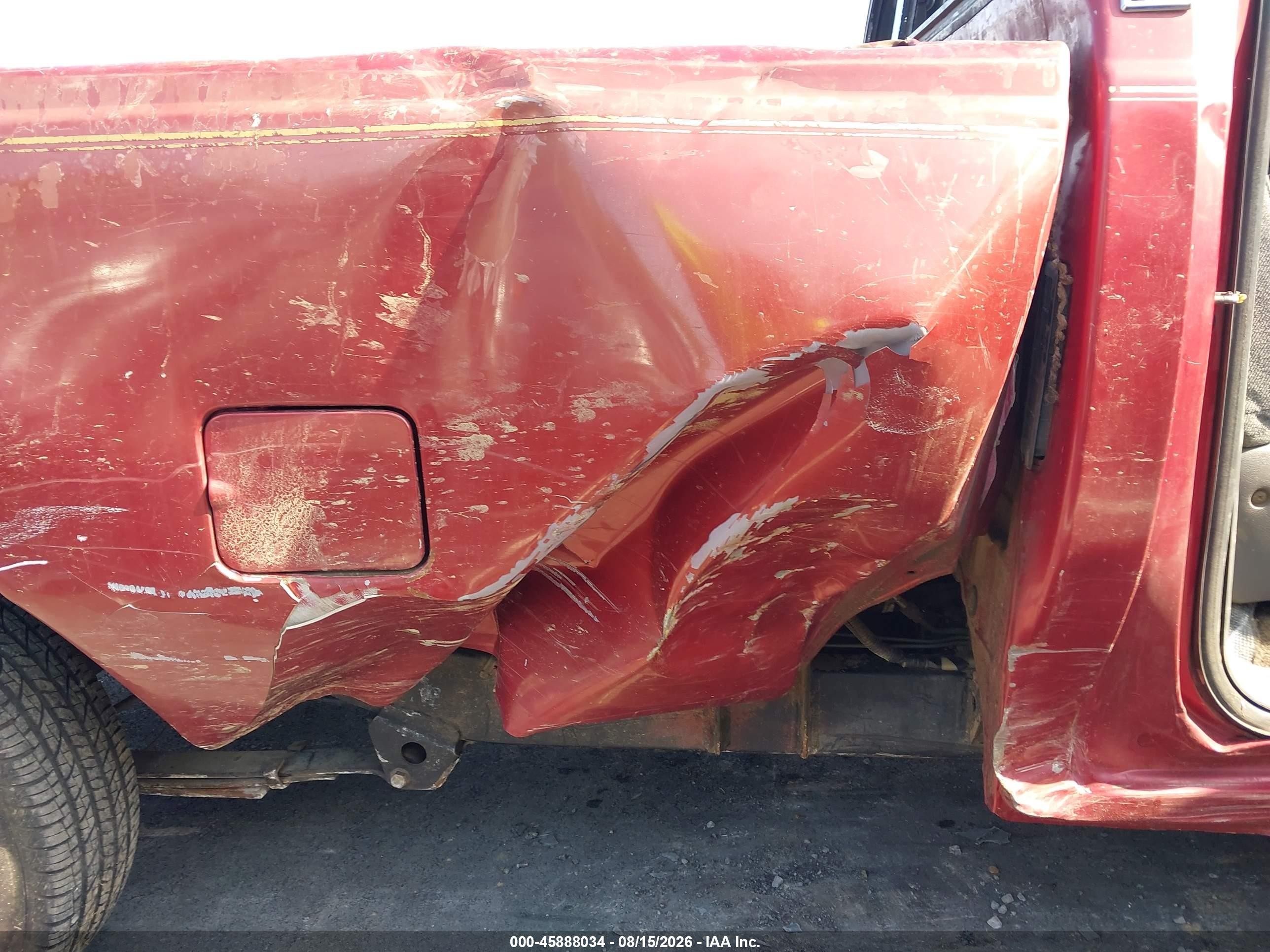 1993 Toyota T100 Sr5 Red vin: JT4VD10C2P0003132