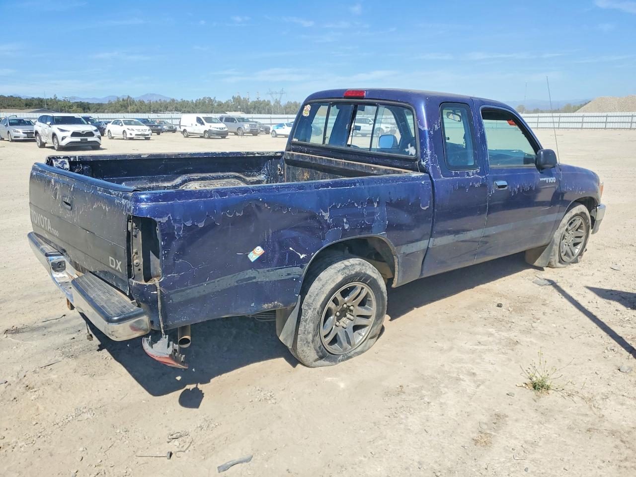 1995 Toyota T100 Dx Blue vin: JT4VD12E6S0004338