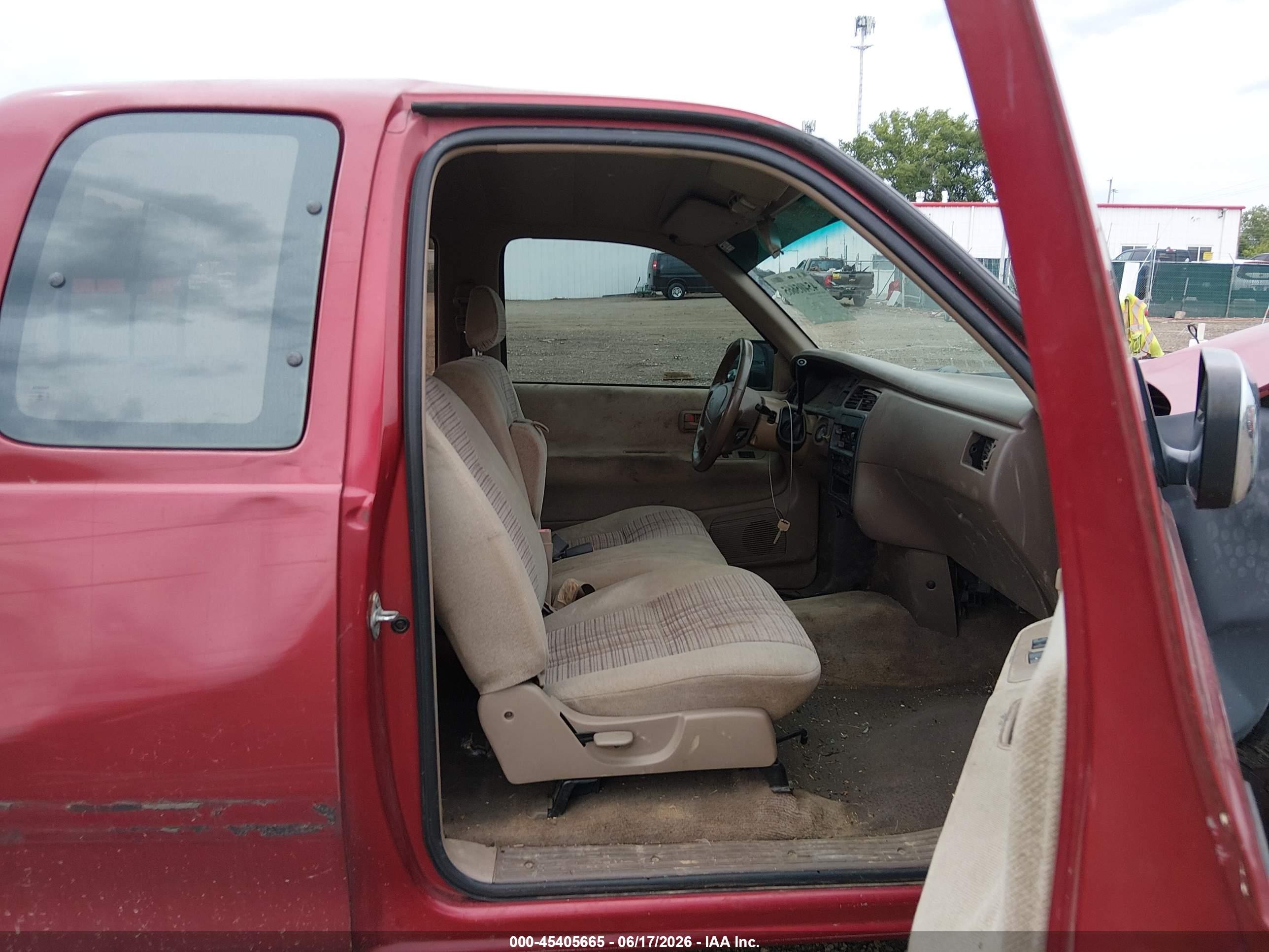 1995 Toyota T100 Xtracab Sr5 Red vin: JT4VD12F4S0014326