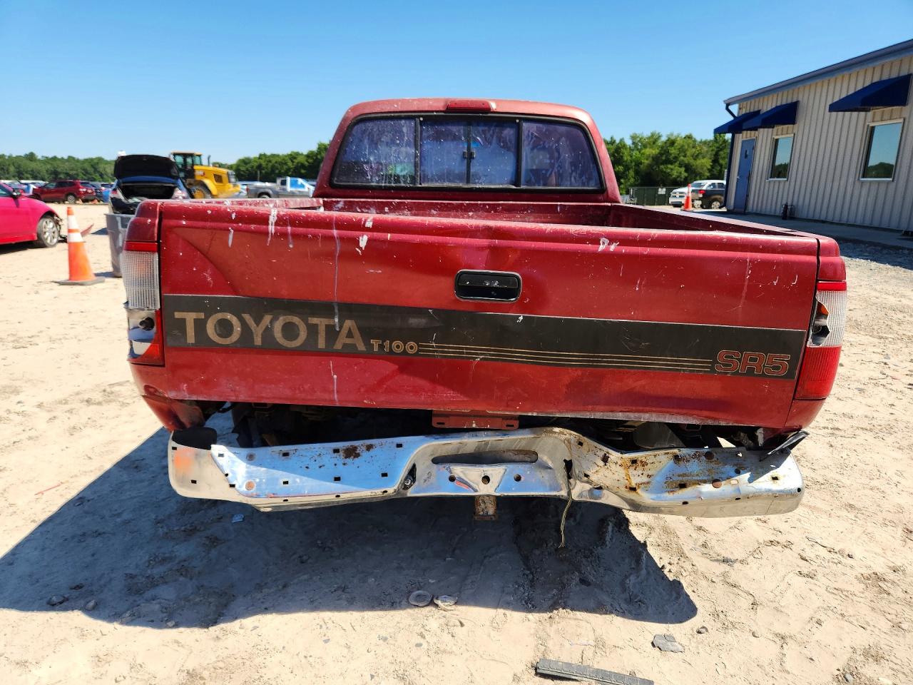 1995 Toyota T100 Xtracab Sr5 Red vin: JT4VD12F8S0010859