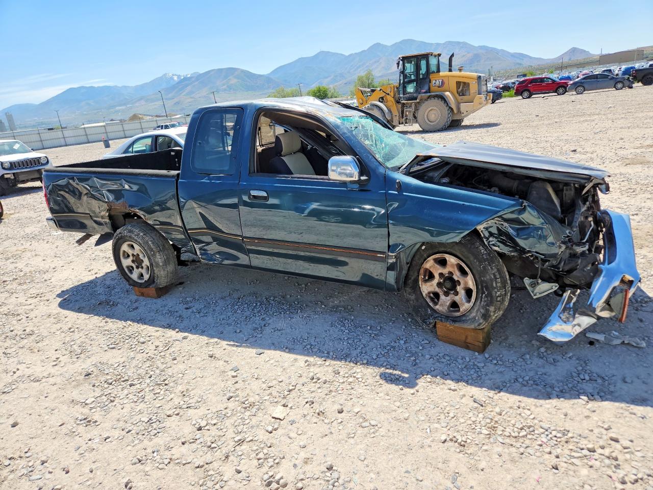 1995 Toyota T100 Xtracab Sr5 Зеленый vin: JT4VD12FXS0010653