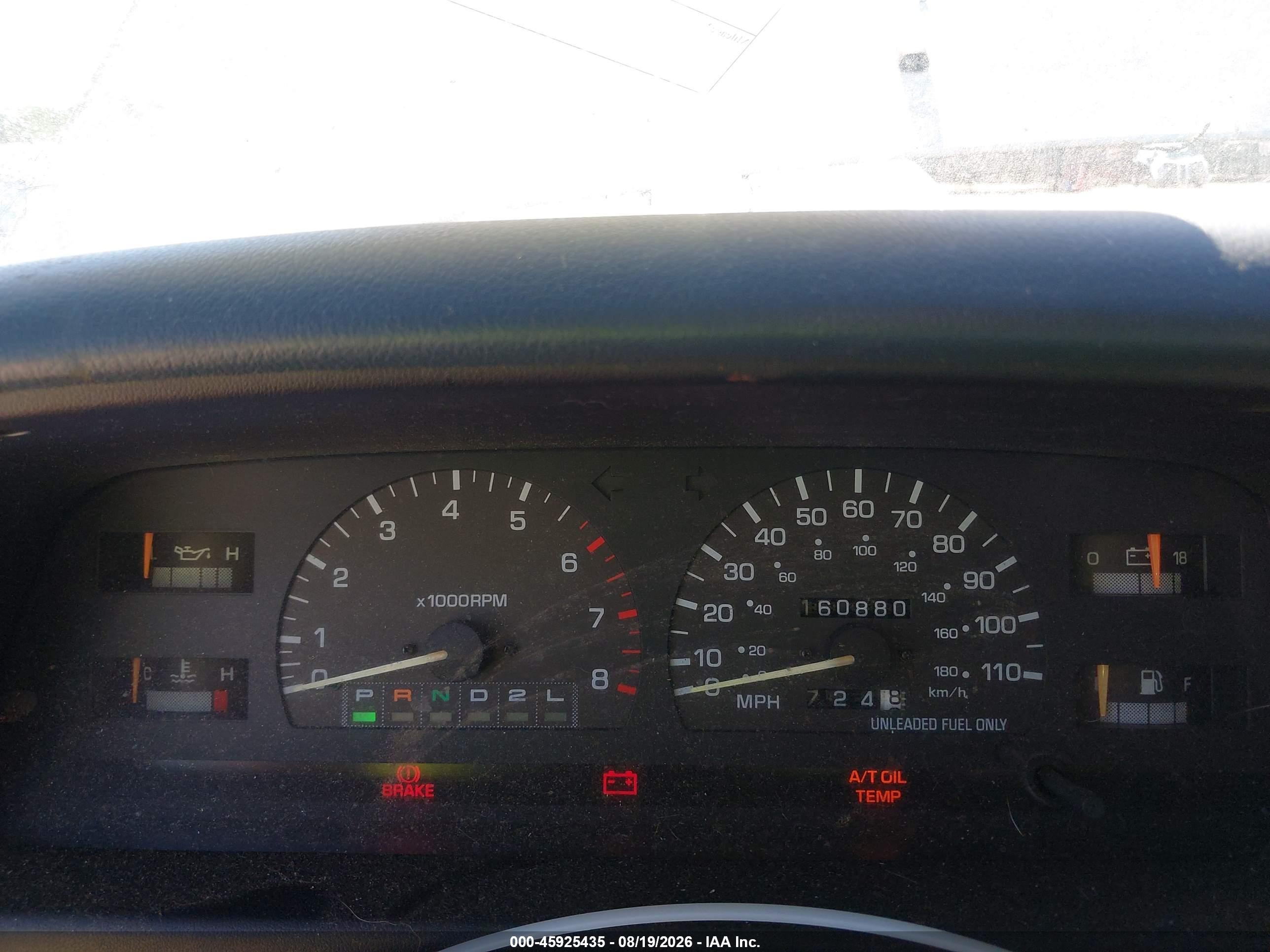 1993 Toyota T100   White vin: JT4VD20A2P0008531