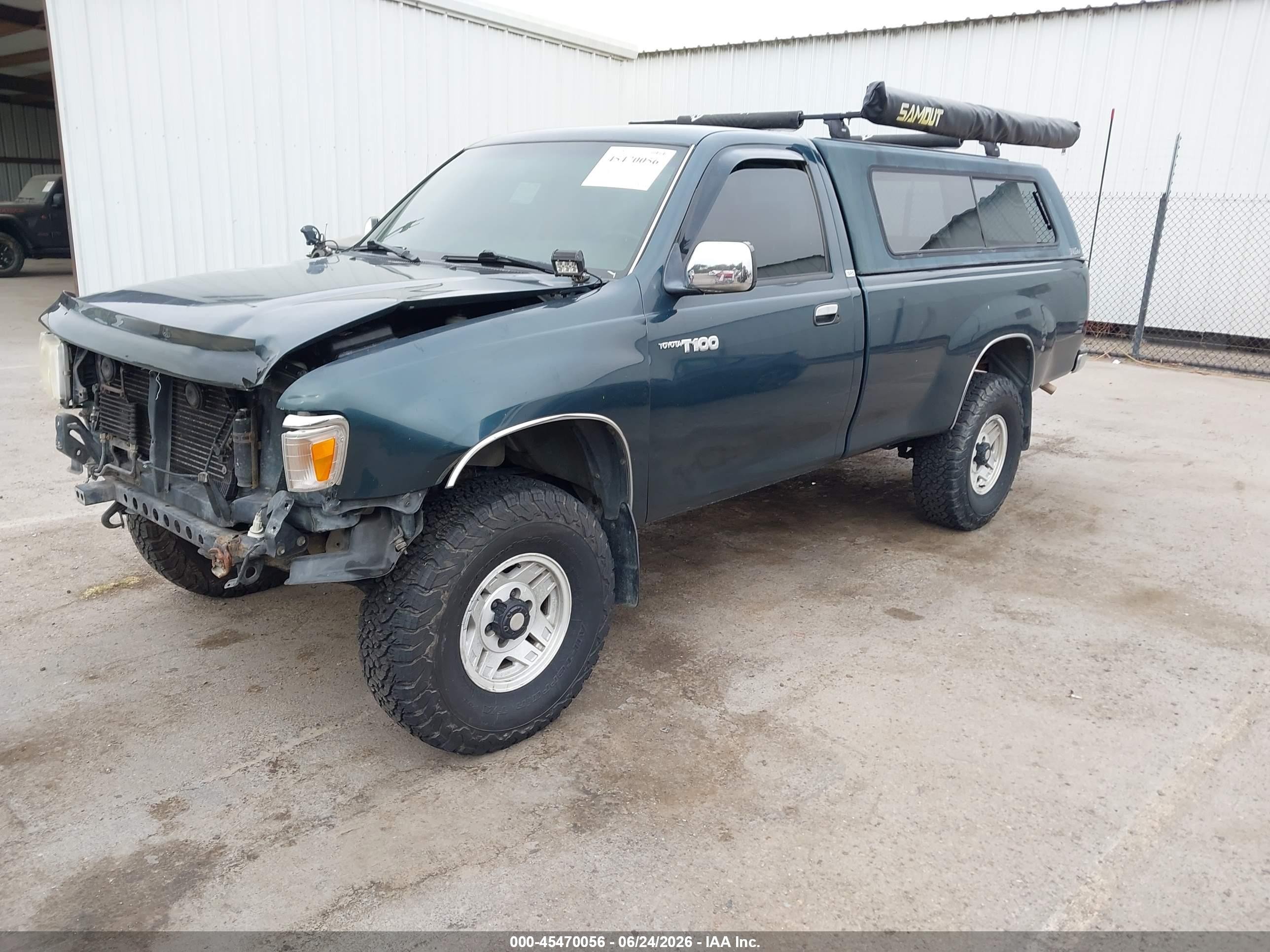 1993 Toyota T100 Sr5 Blue vin: JT4VD20C3P0010970