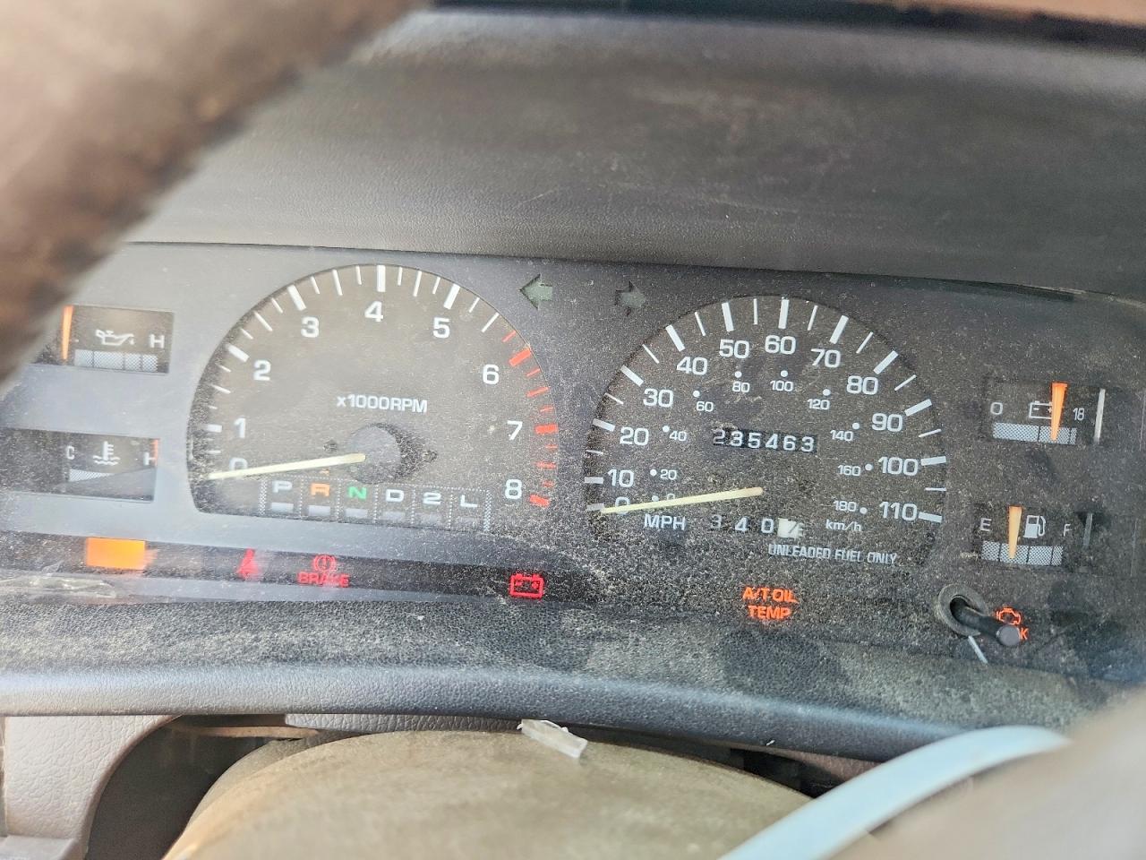 1993 Toyota T100 Sr5 Maroon vin: JT4VD20C5P0008766