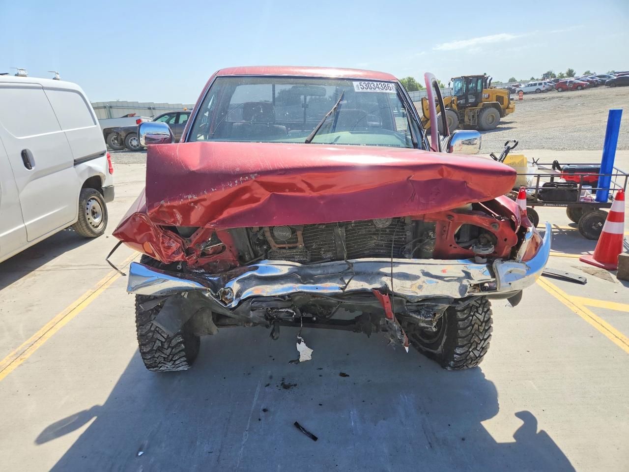 1993 Toyota T100 Sr5 Maroon vin: JT4VD20C5P0008766