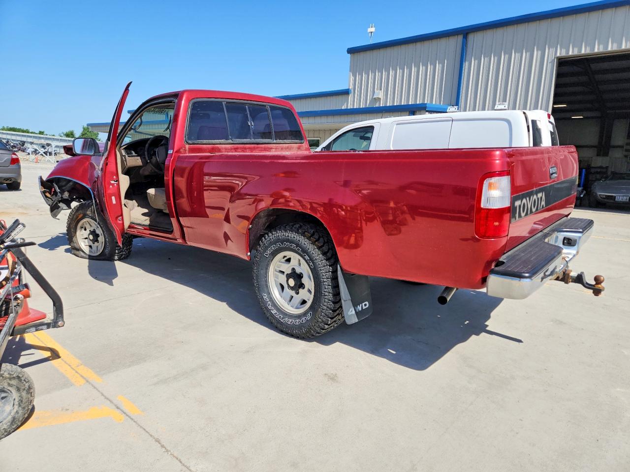 1993 Toyota T100 Sr5 Maroon vin: JT4VD20C5P0008766