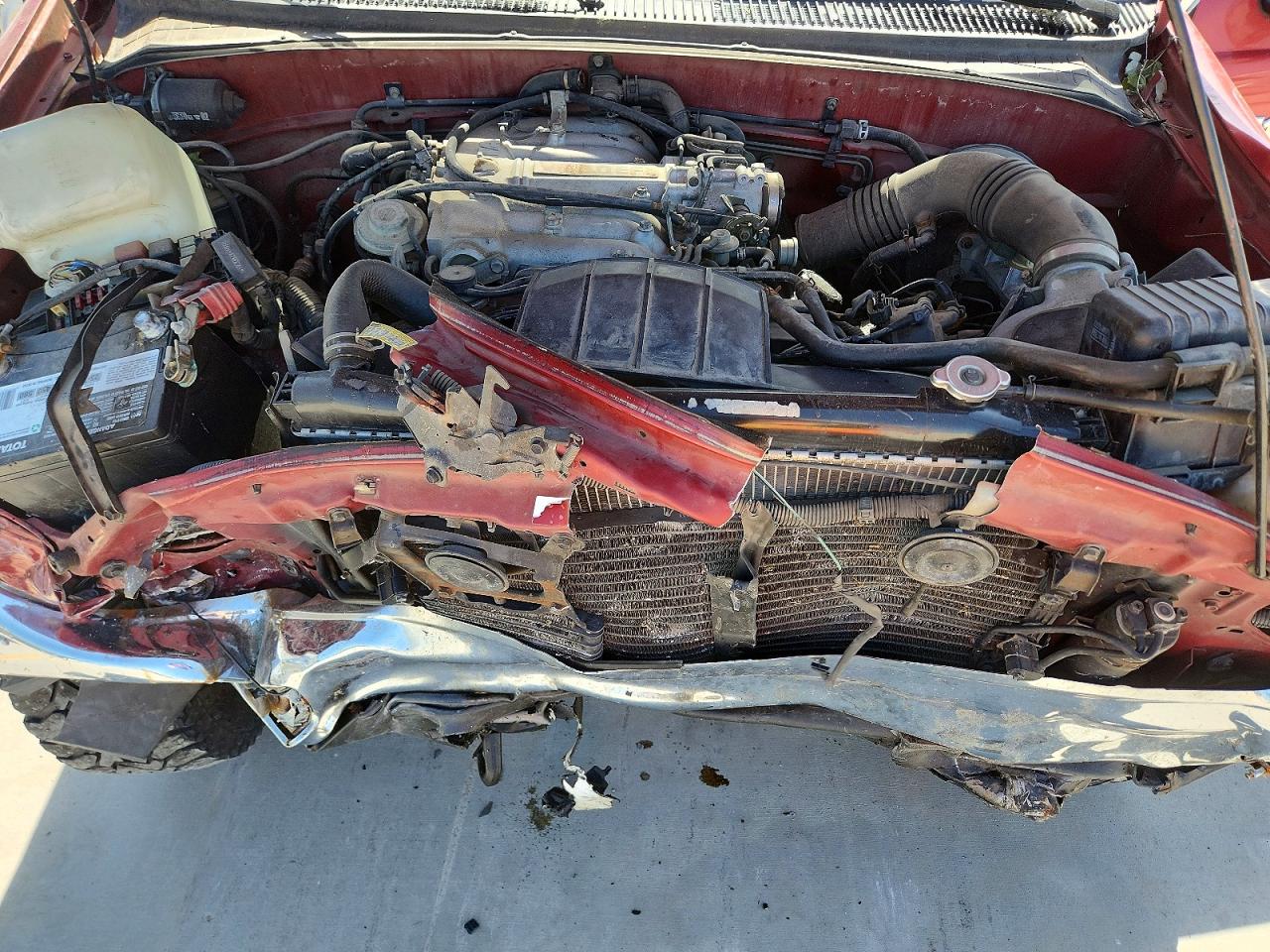 1993 Toyota T100 Sr5 Maroon vin: JT4VD20C5P0008766