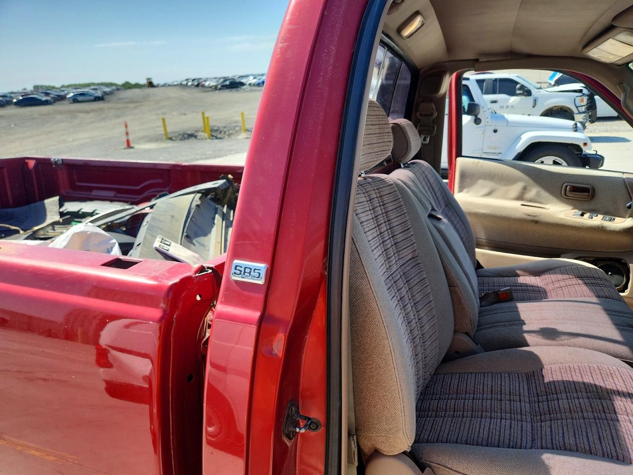 1993 Toyota T100 Sr5 Maroon vin: JT4VD20C5P0008766