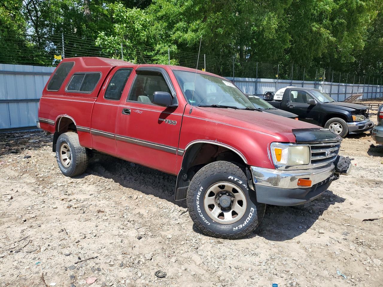 1995 Toyota T100 Xtracab Dx Бордовый vin: JT4VD22E2S0002365