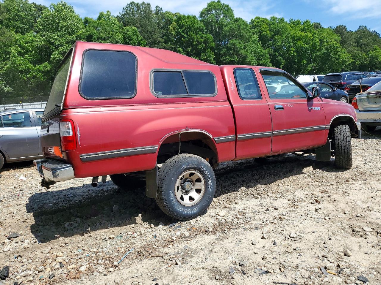 1995 Toyota T100 Xtracab Dx Бордовый vin: JT4VD22E2S0002365
