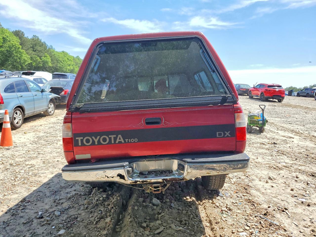 1995 Toyota T100 Xtracab Dx Бордовый vin: JT4VD22E2S0002365