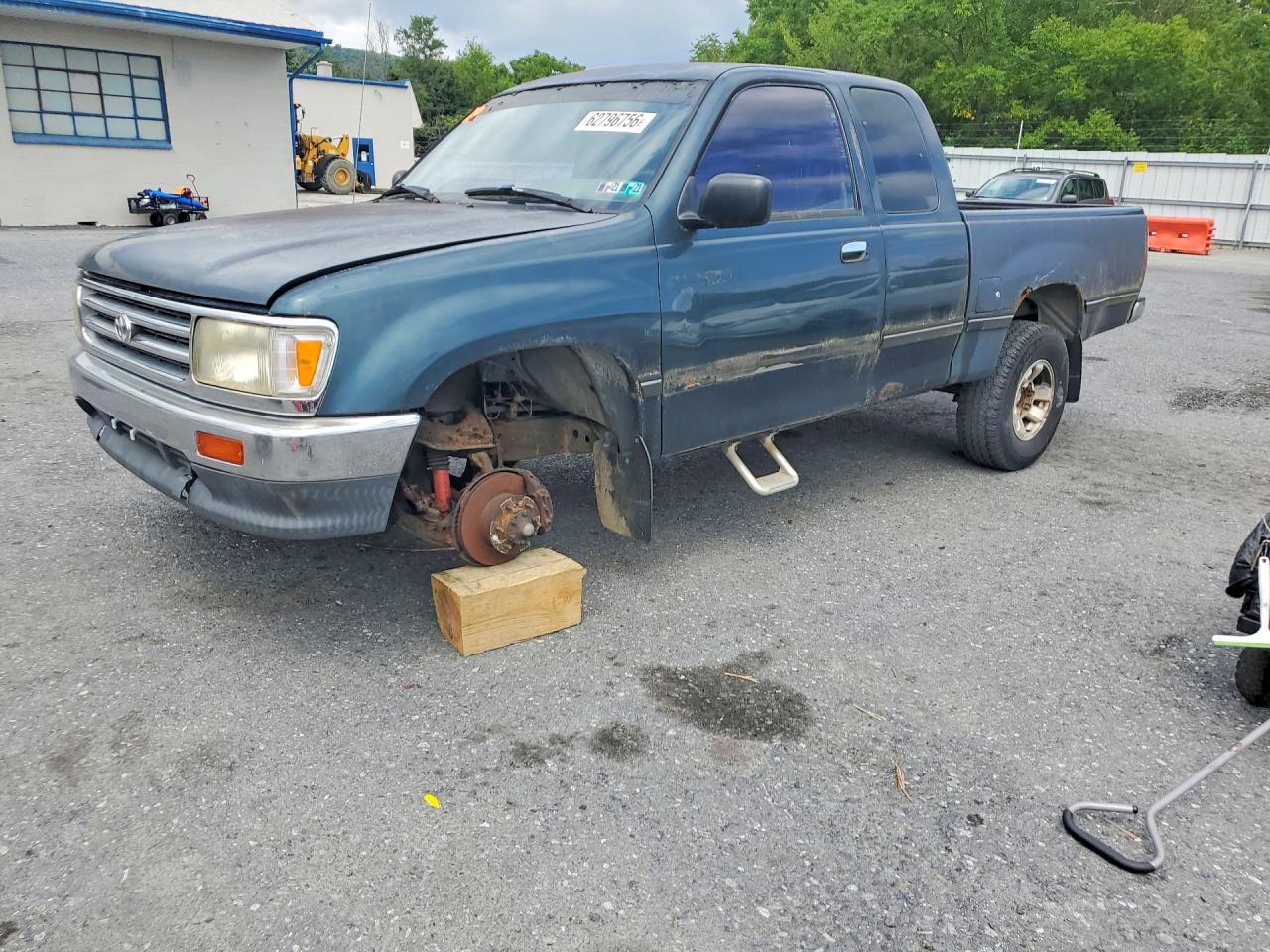 1995 Toyota T100 Green vin: JT4VD22E2S0005105