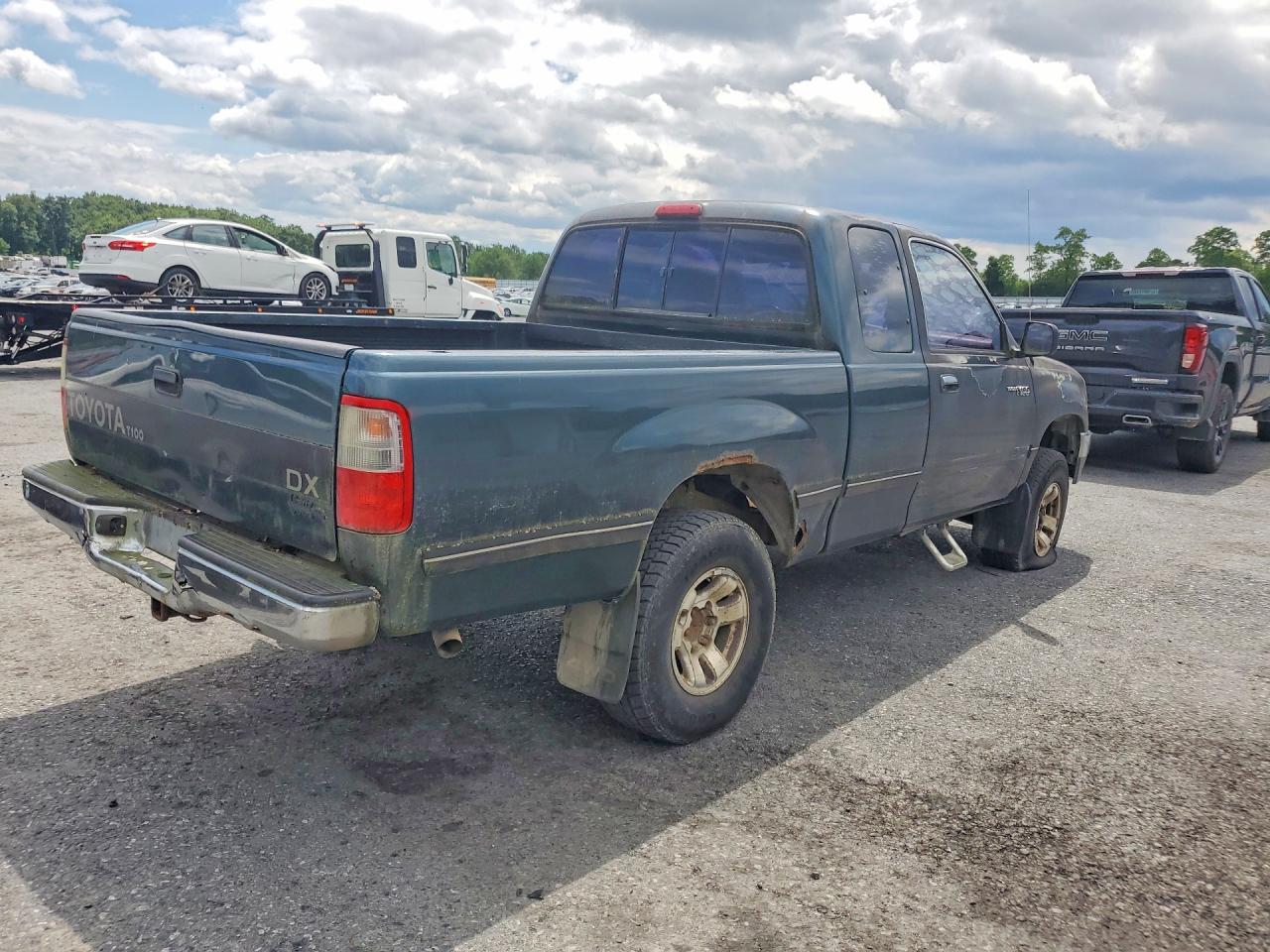 1995 Toyota T100 Green vin: JT4VD22E2S0005105
