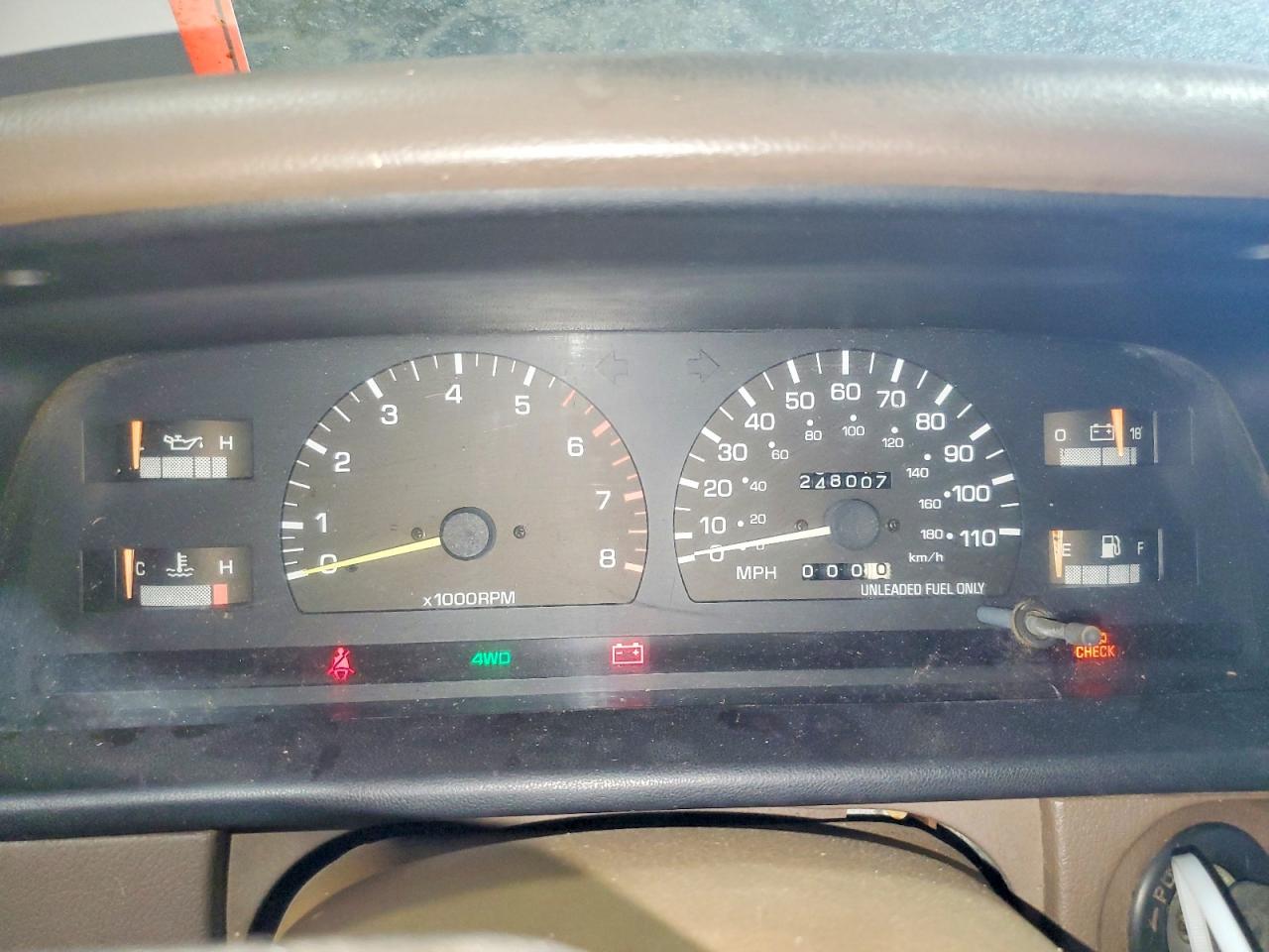 1995 Toyota T100 Dx Green vin: JT4VD22EXS0009516