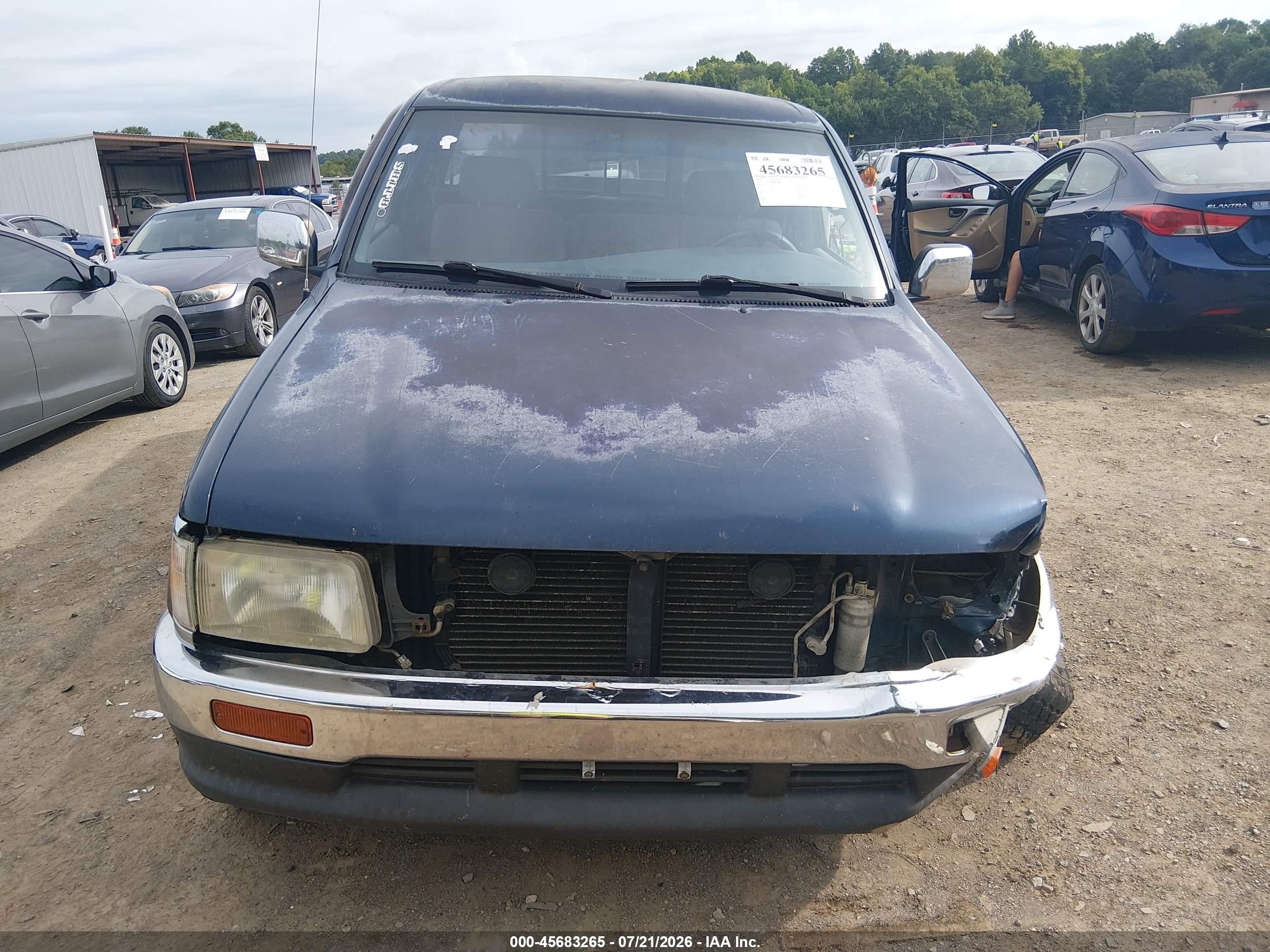 1995 Toyota T100 Xtracab Sr5 Blue vin: JT4VD22F8S0010740