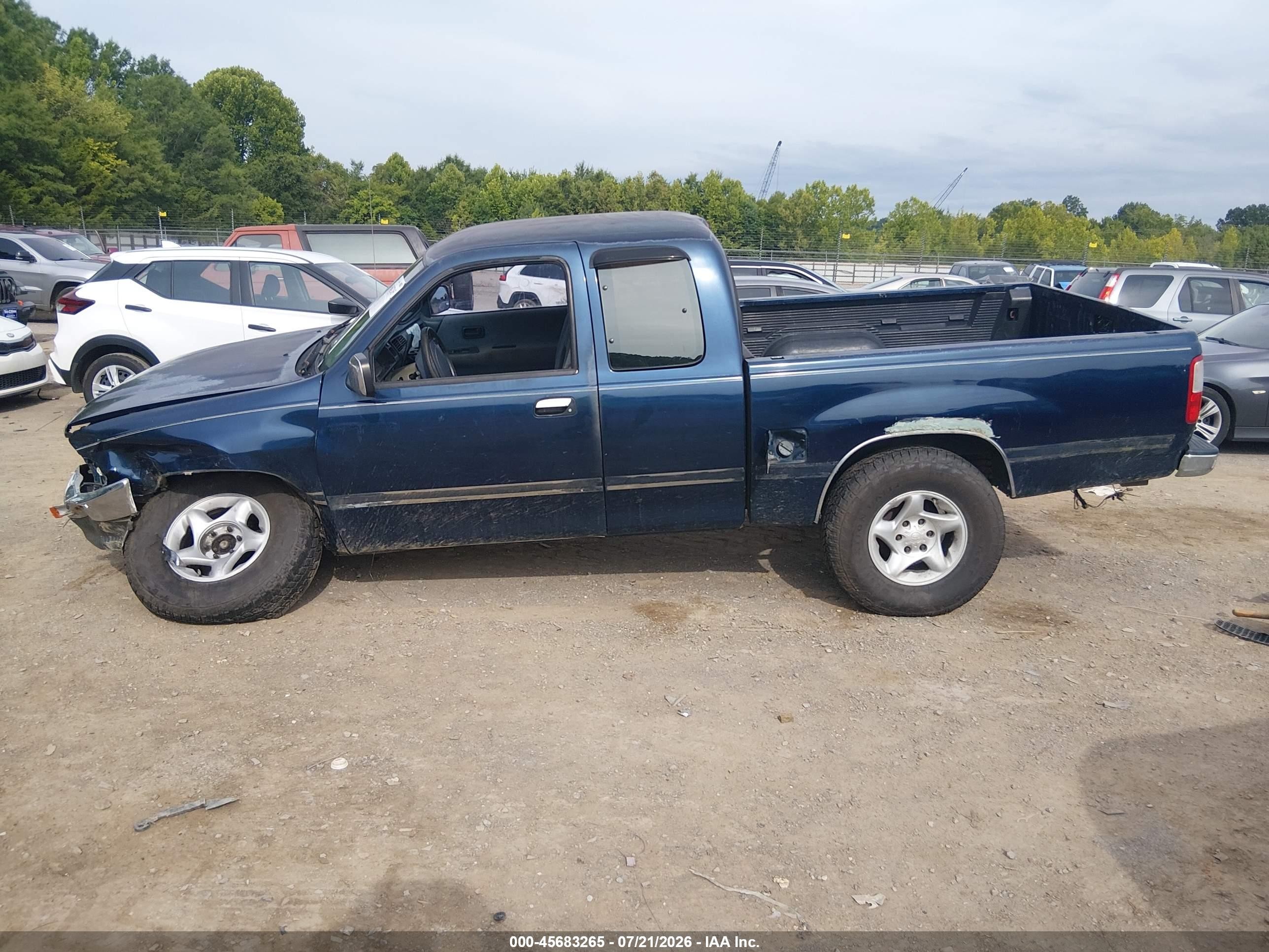 1995 Toyota T100 Xtracab Sr5 Blue vin: JT4VD22F8S0010740