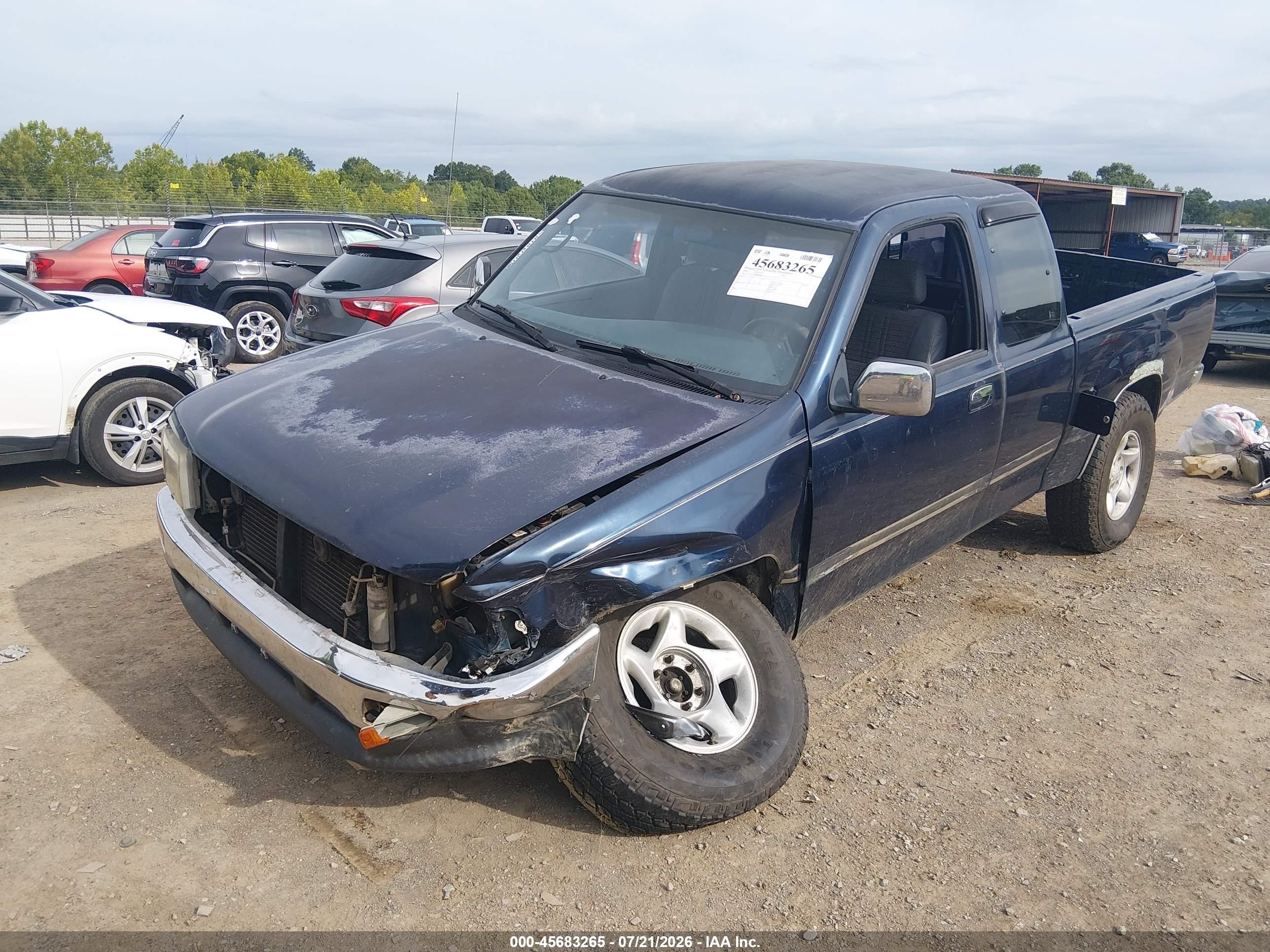 1995 Toyota T100 Xtracab Sr5 Blue vin: JT4VD22F8S0010740