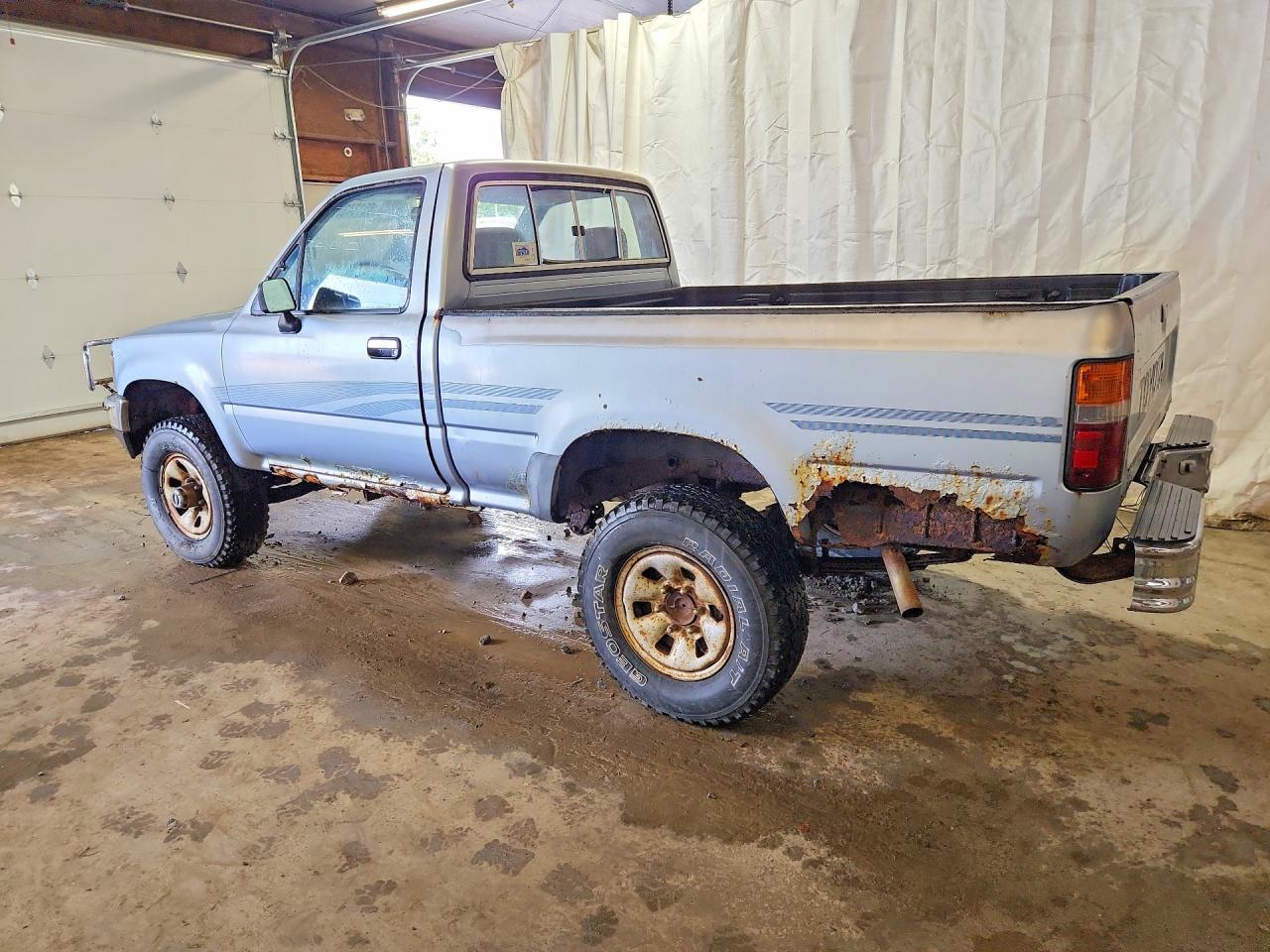 1991 Toyota Pickup Silver vin: JT4VN01D3M004591
