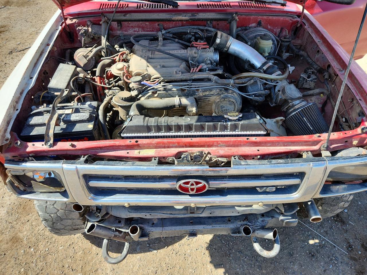 1992 Toyota Pickup 1/2 Ton Short Wheelbase Dlx Two Tone vin: JT4VN01D3N0005970