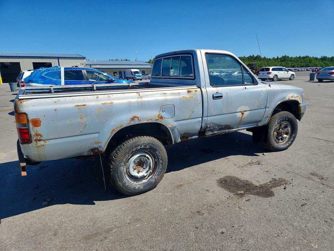 1989 Toyota Pickup Deluxe V6 Серебряный vin: JT4VN01DXK2004296