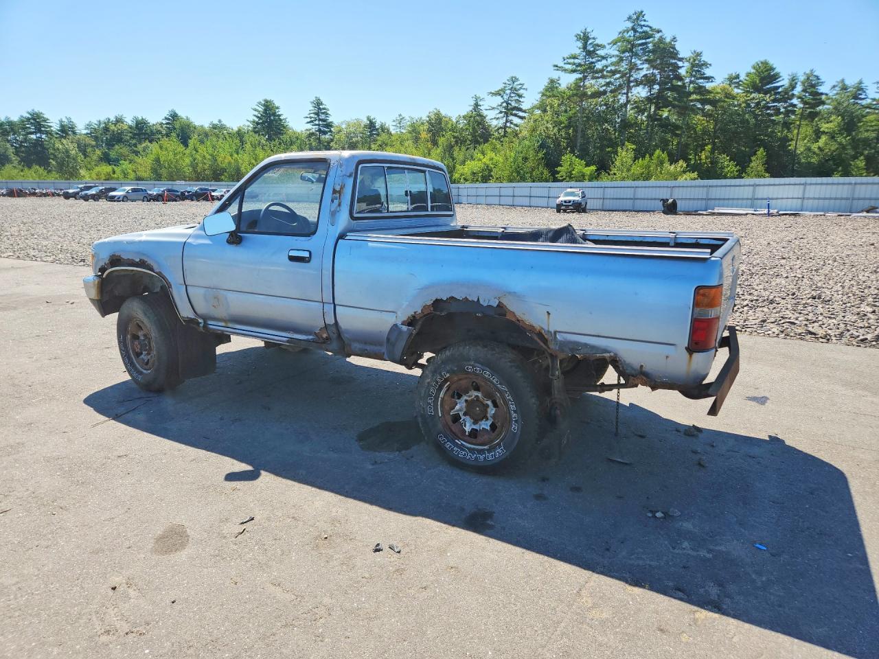 1989 Toyota Pickup Deluxe V6 Серебряный vin: JT4VN01DXK2004296