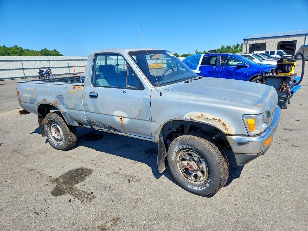 1989 Toyota Pickup Deluxe V6 Серебряный vin: JT4VN01DXK2004296