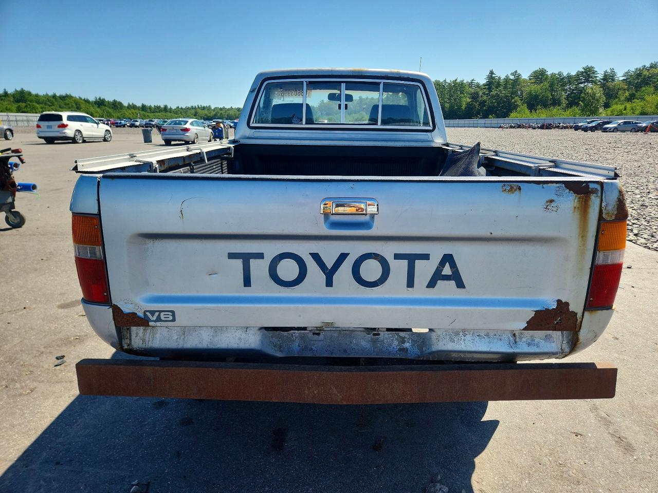 1989 Toyota Pickup Deluxe V6 Серебряный vin: JT4VN01DXK2004296