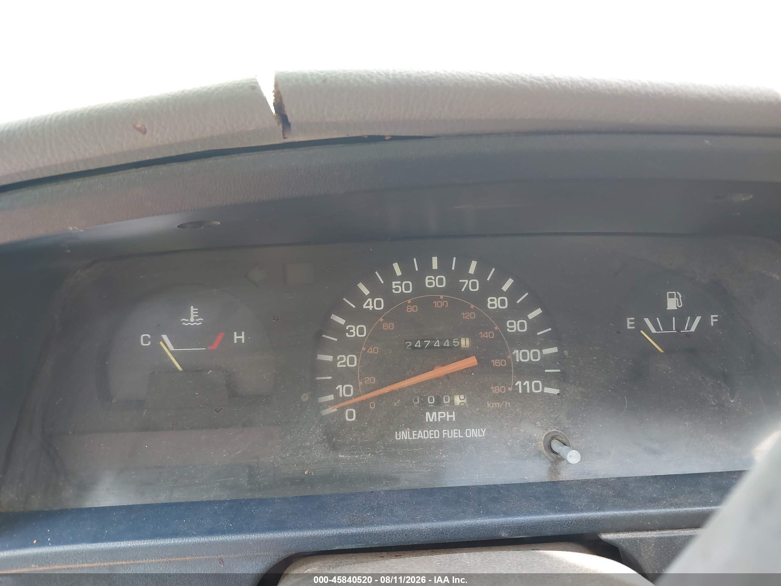 1989 Toyota Pickup 1/2 Ton Lng Wheelbase Dlx Red vin: JT4VN02D6K6000706