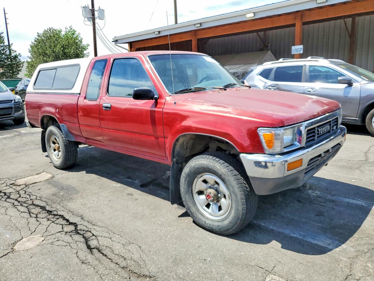1990 Toyota Pickup Deluxe Red vin: JT4VN13D2L5025274