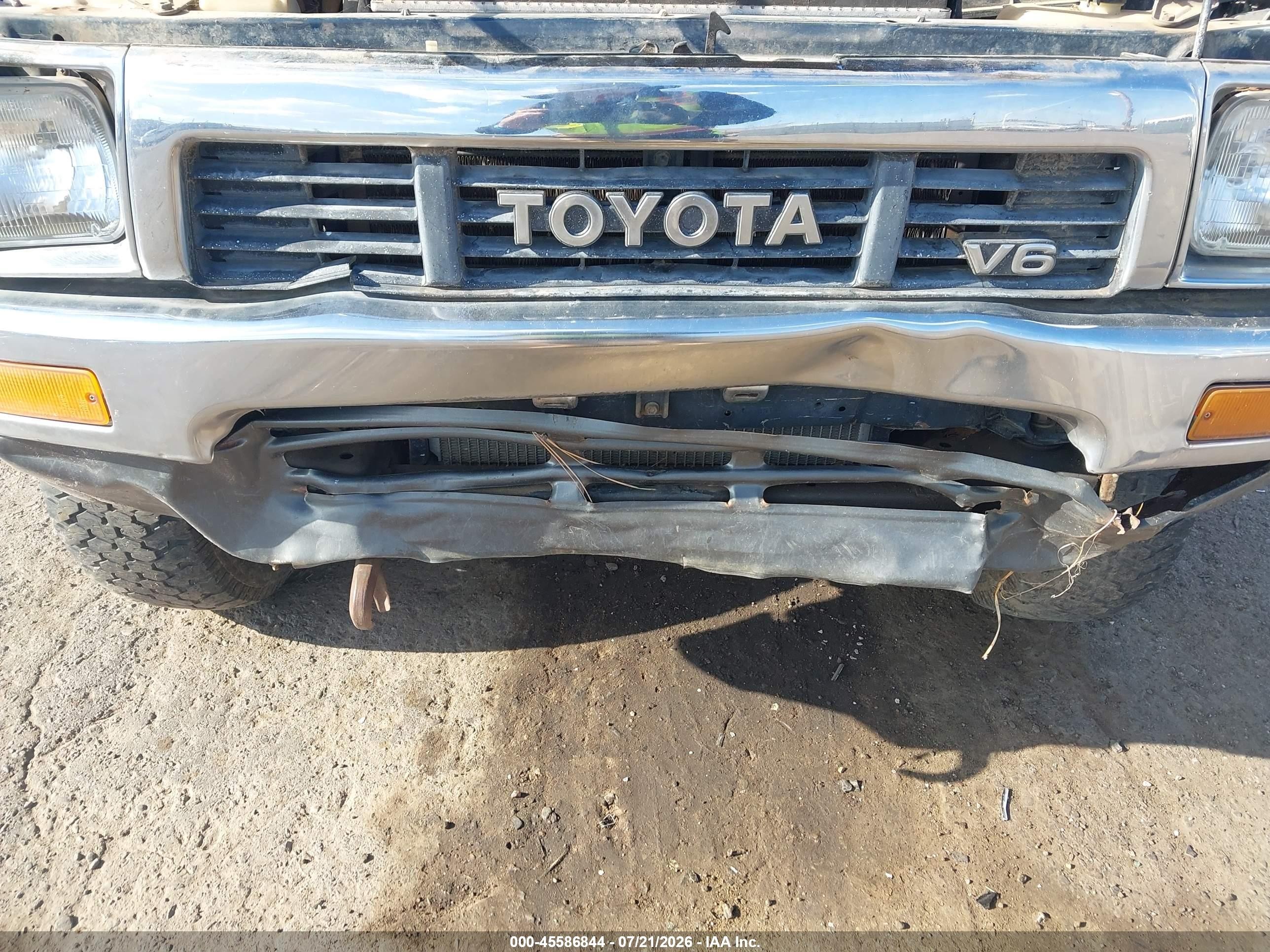 1990 Toyota Pickup 1/2 Ton Ex Lng Whlbse Dlx Blue vin: JT4VN13D3L0013941