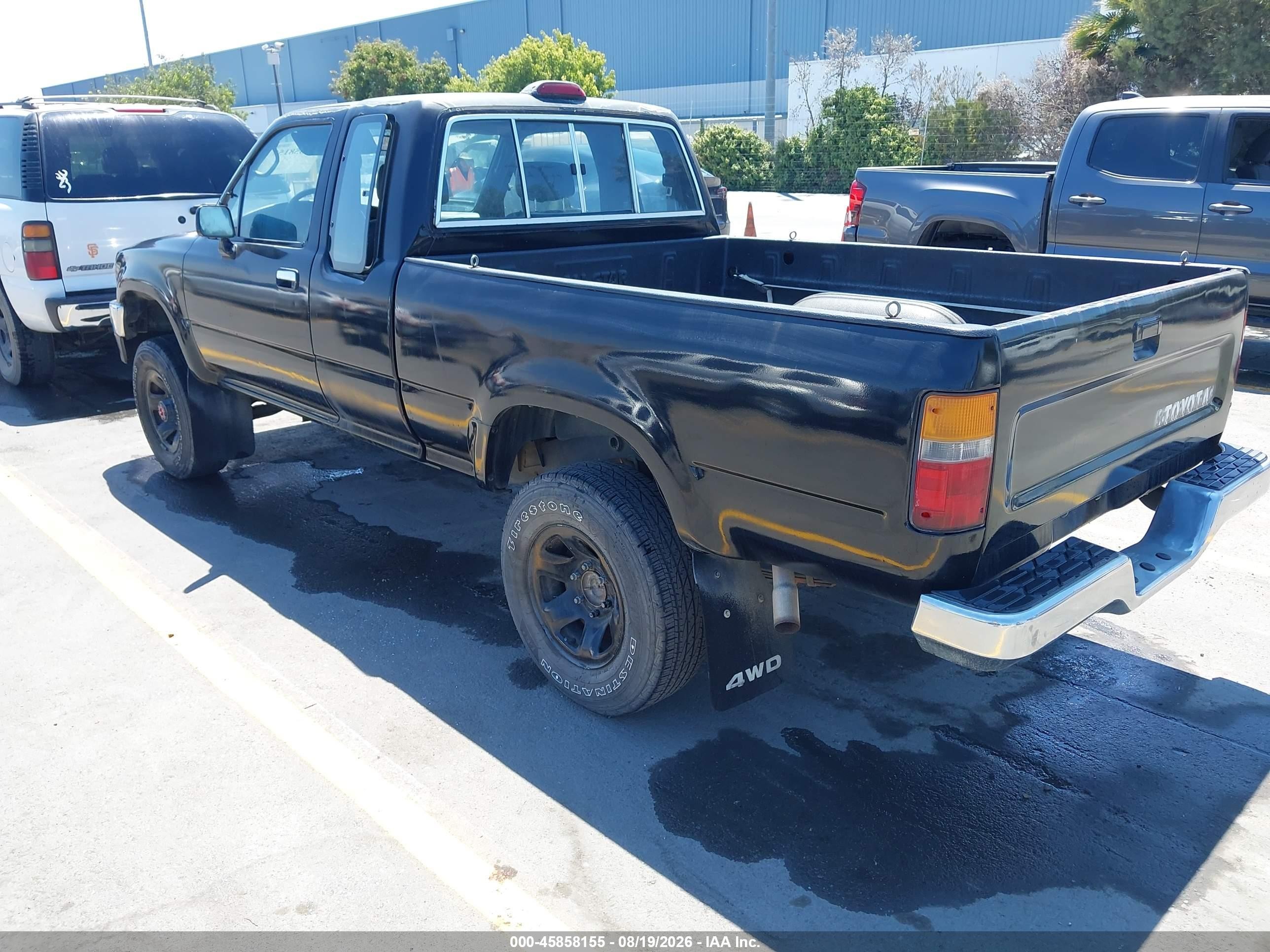 1994 Toyota Pickup 1/2 Ton Ex Lng Whlbase/dx Черный vin: JT4VN13D4R5145733
