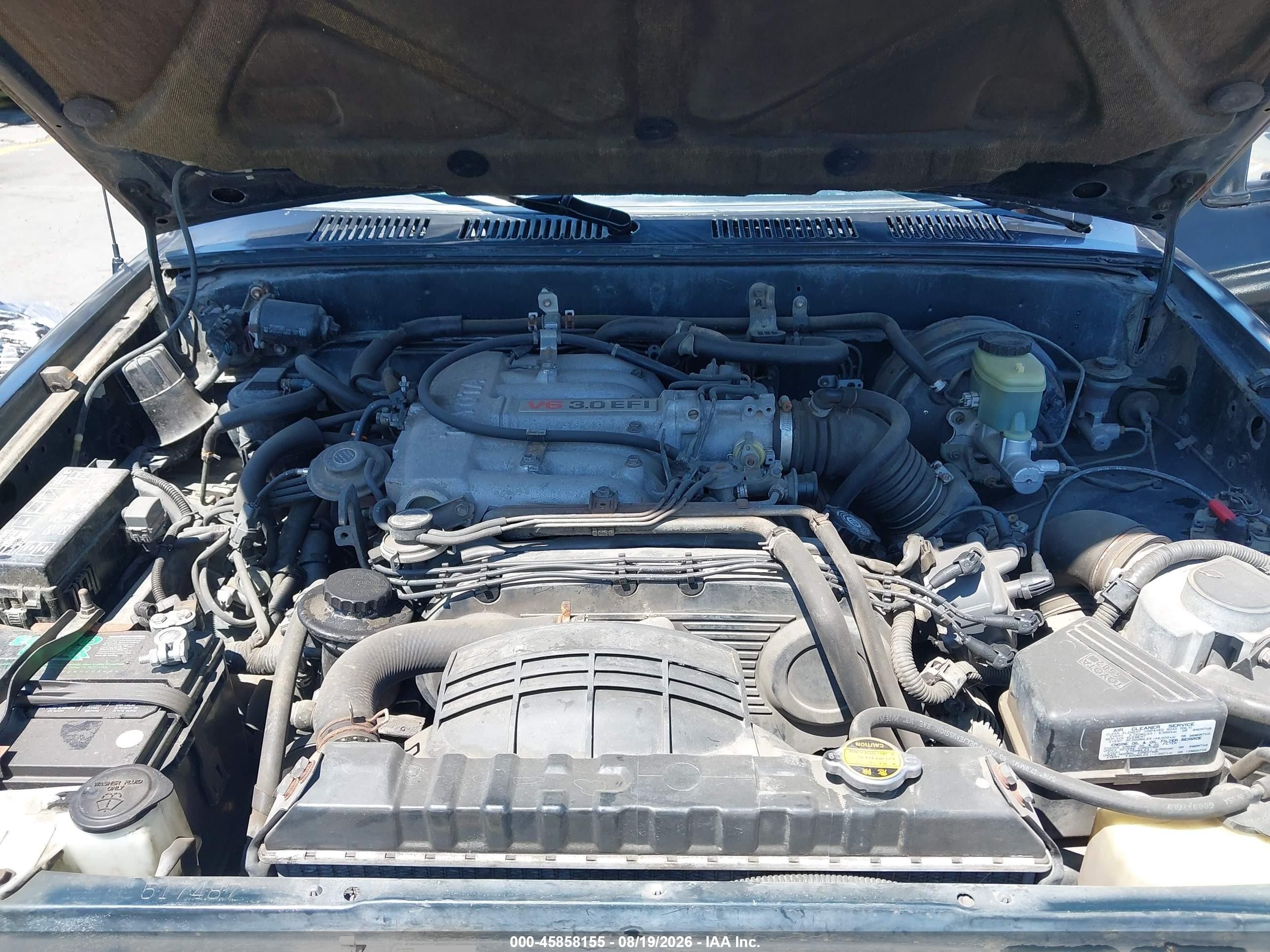 1994 Toyota Pickup 1/2 Ton Ex Lng Whlbase/dx Черный vin: JT4VN13D4R5145733