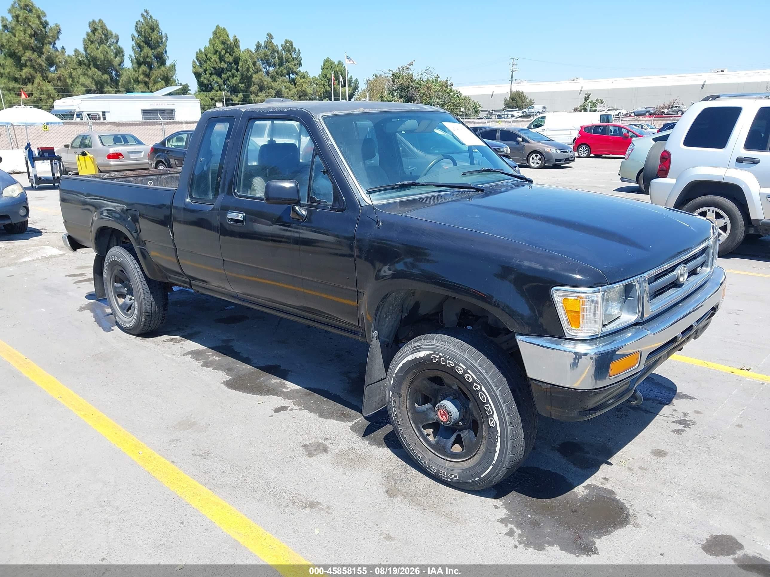 1994 Toyota Pickup 1/2 Ton Ex Lng Whlbase/dx Black vin: JT4VN13D4R5145733