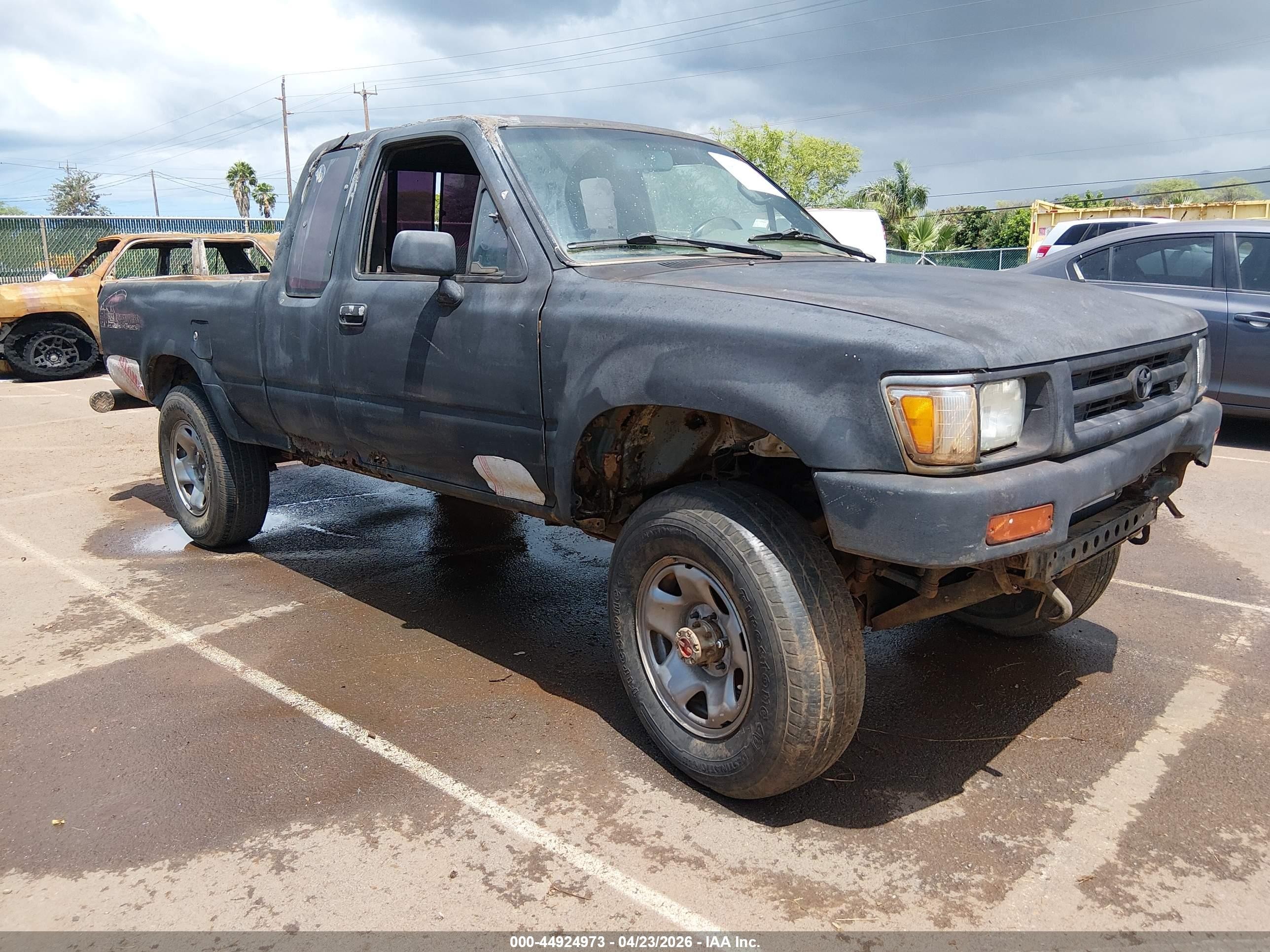 1992 Toyota Pickup 1/2 Ton Ex Lng Whlbse Dlx Black vin: JT4VN13D5N5082068
