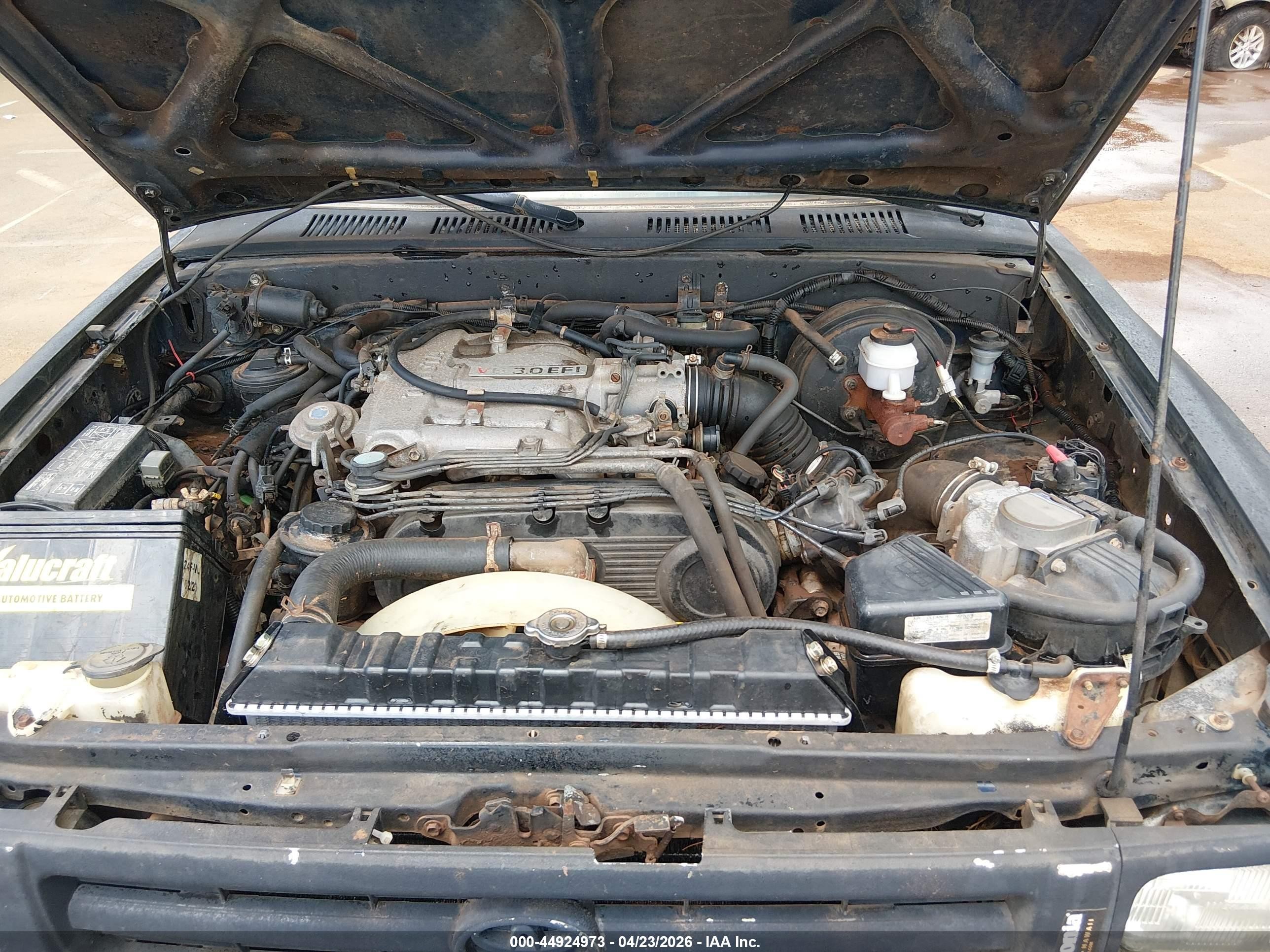 1992 Toyota Pickup 1/2 Ton Ex Lng Whlbse Dlx Черный vin: JT4VN13D5N5082068