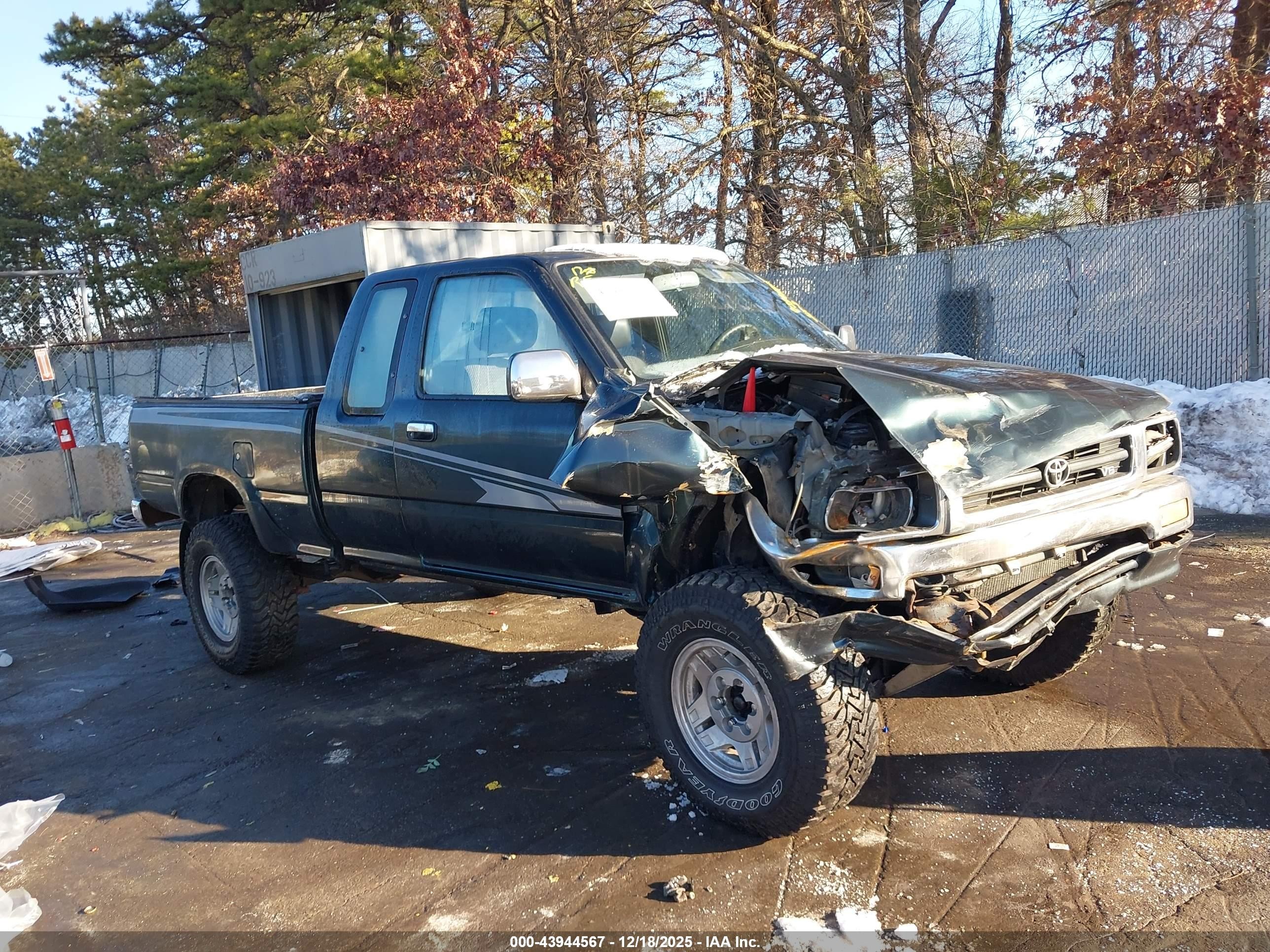 1995 Toyota Pickup 1/2 Ton Ex Lng Whlbase/dx Зеленый vin: JT4VN13D8S5153064