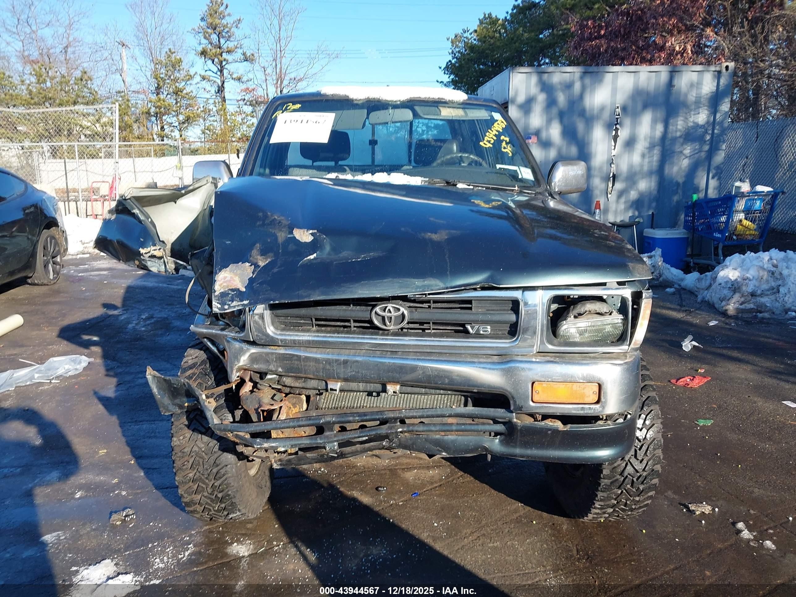 1995 Toyota Pickup 1/2 Ton Ex Lng Whlbase/dx Green vin: JT4VN13D8S5153064