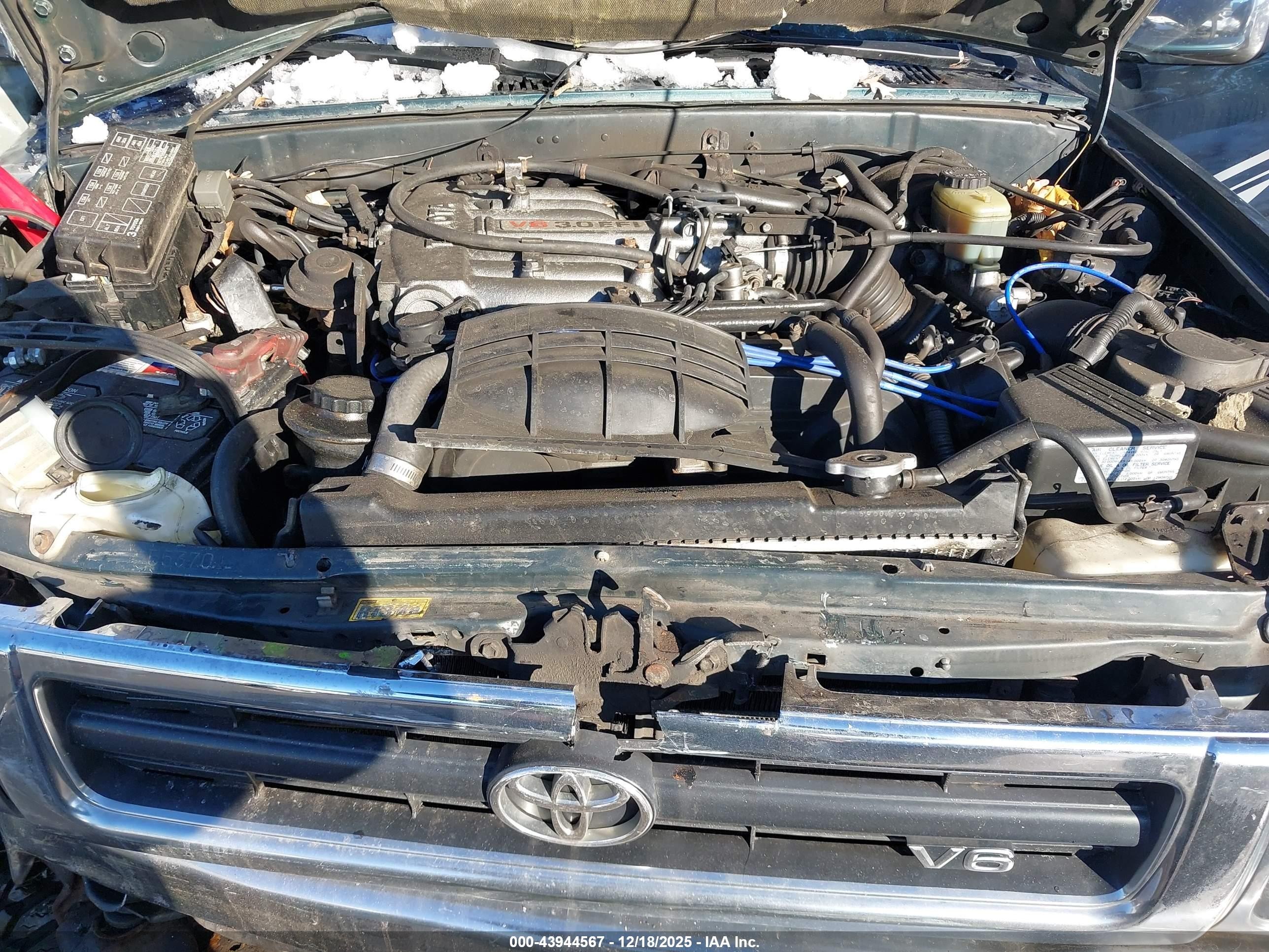 1995 Toyota Pickup 1/2 Ton Ex Lng Whlbase/dx Green vin: JT4VN13D8S5153064