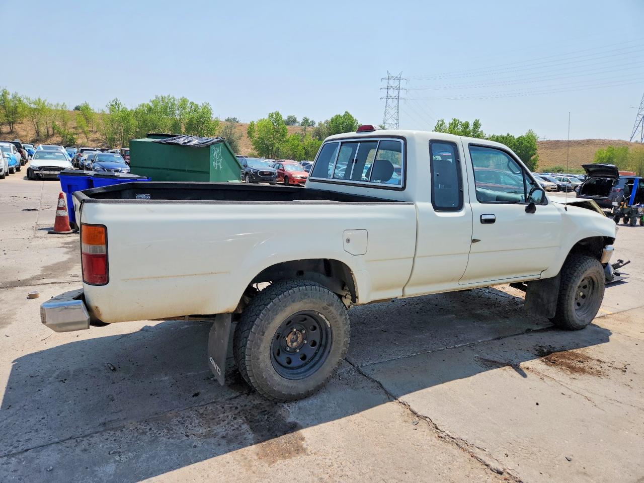 1994 Toyota Pickup Dx V6 White vin: JT4VN13D9R5132248