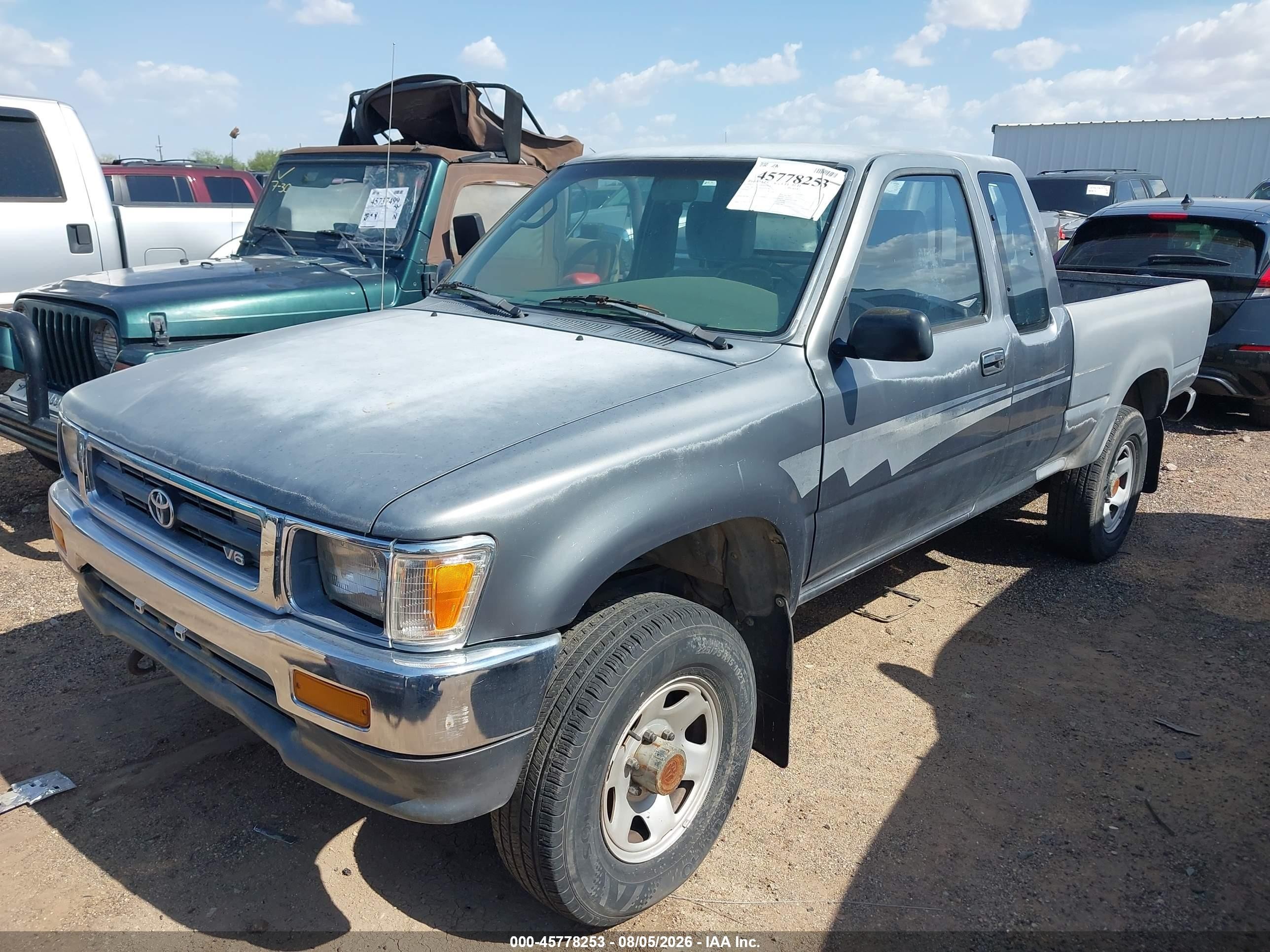 1992 Toyota Pickup 1/2 Ton Ex Lng Whlbse Dlx Gray vin: JT4VN13DXN5095978
