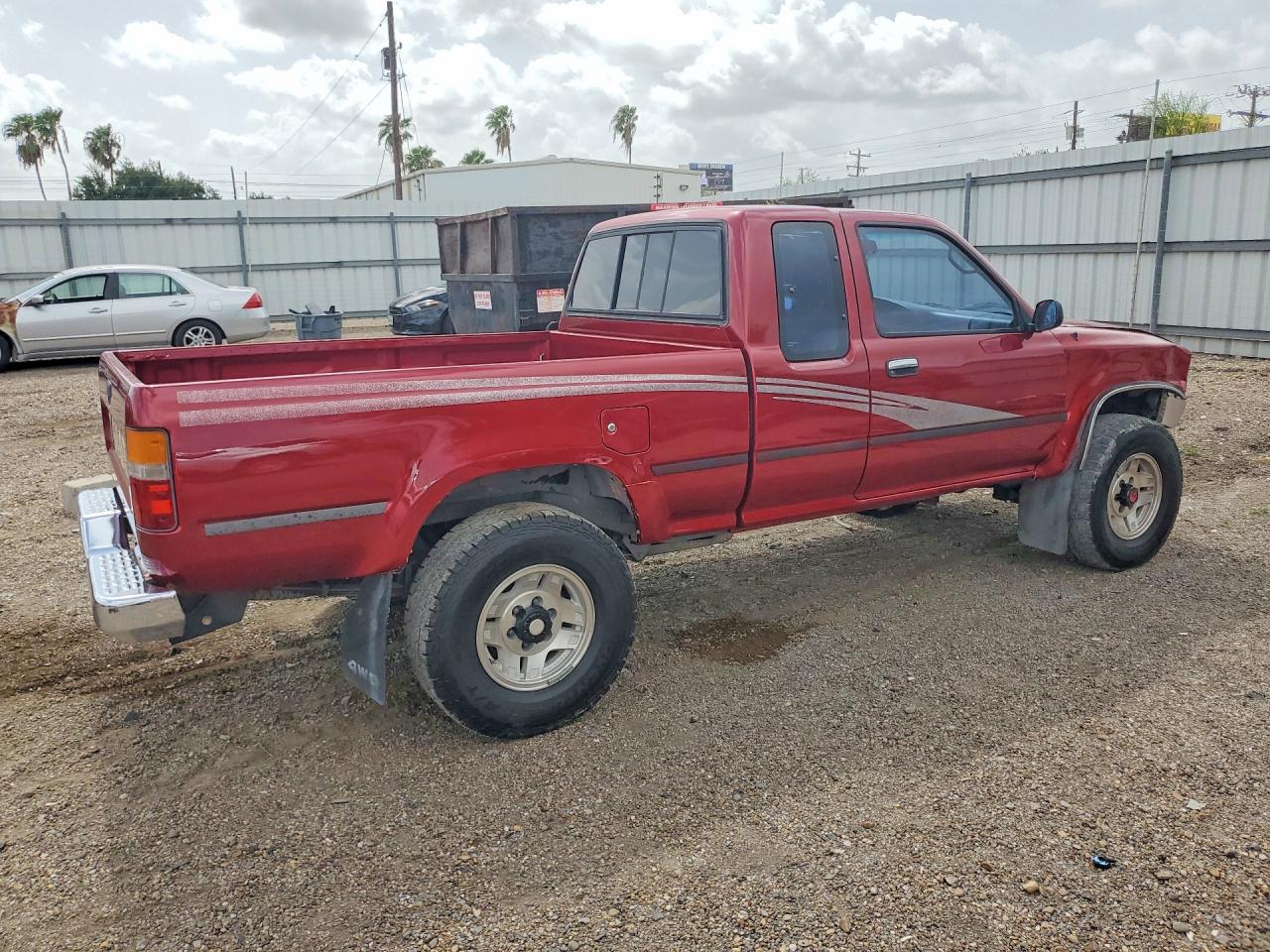 1993 Toyota Pickup 1/2 Ton Extra Long Wheelbase Dx Maroon vin: JT4VN13DXP5114001