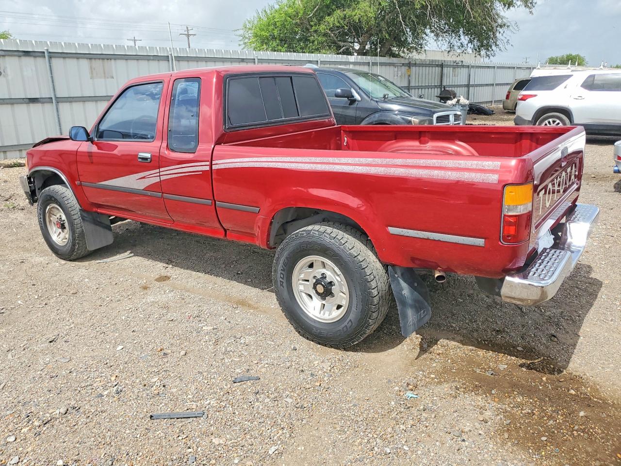 1993 Toyota Pickup 1/2 Ton Extra Long Wheelbase Dx Maroon vin: JT4VN13DXP5114001