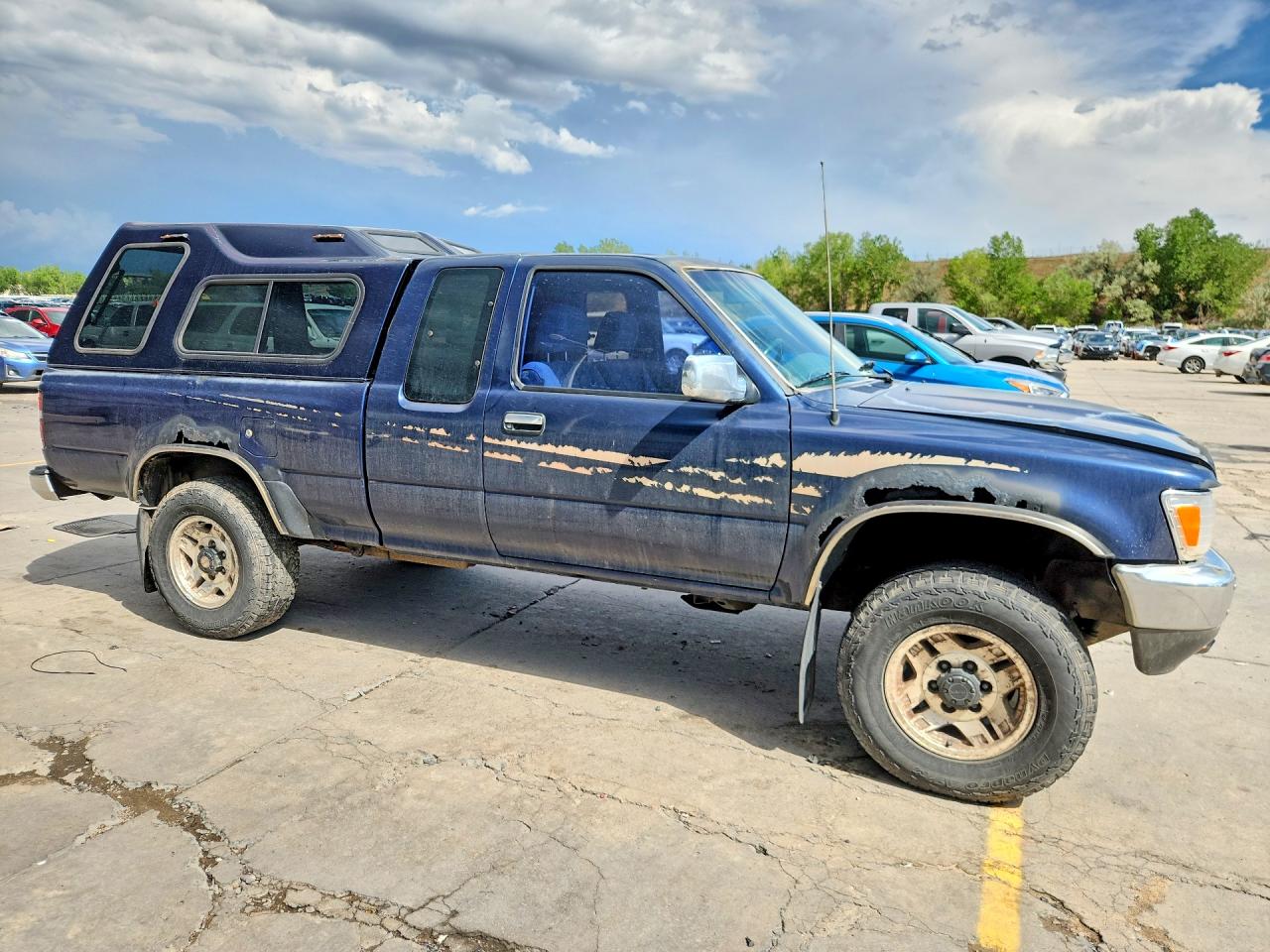 1991 Toyota Pickup Sr5 Blue vin: JT4VN13G0M5069169