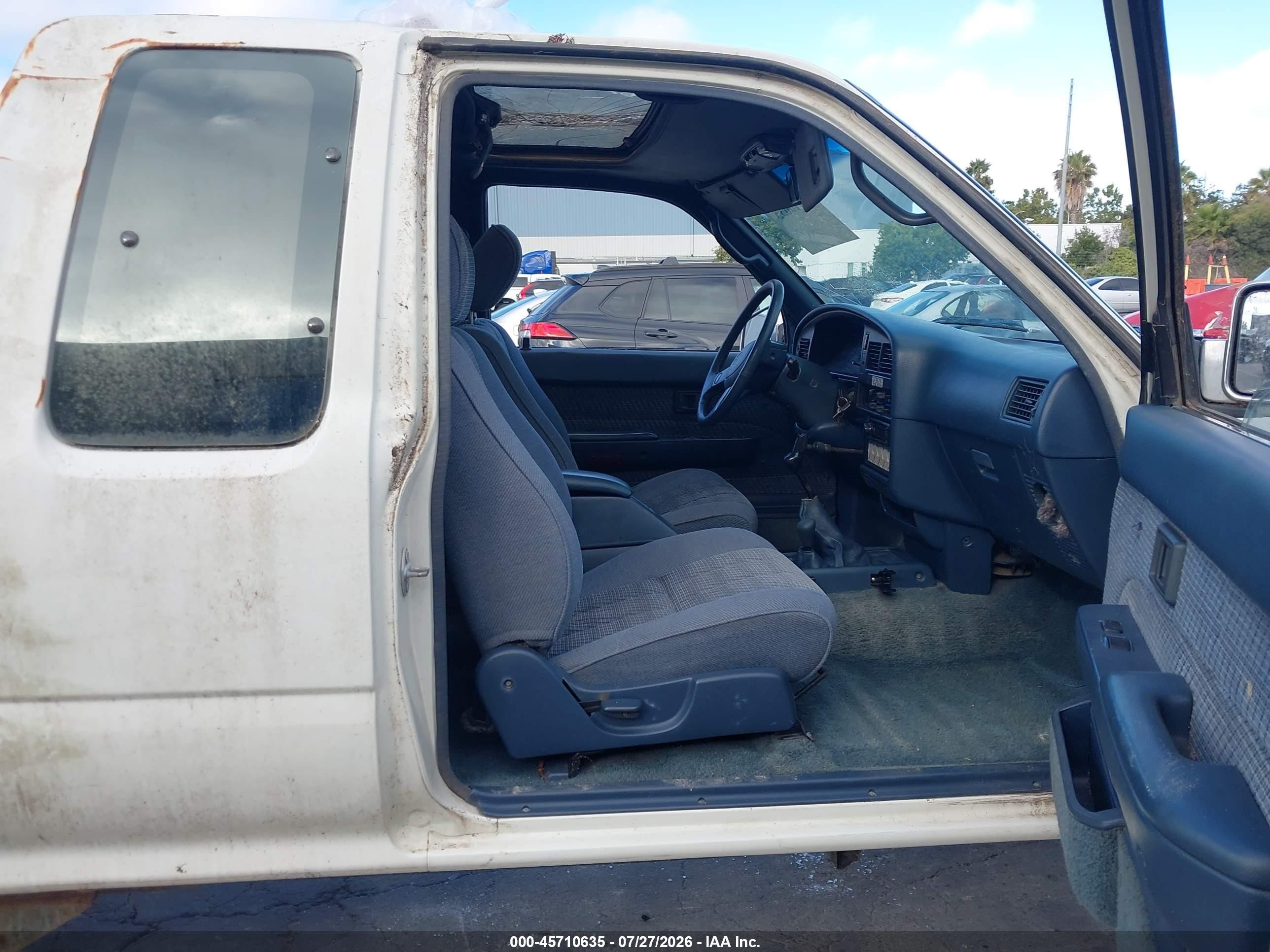 1992 Toyota Pickup 1/2 Ton Ex Long Whlbs Sr5 White vin: JT4VN13G5N5094425