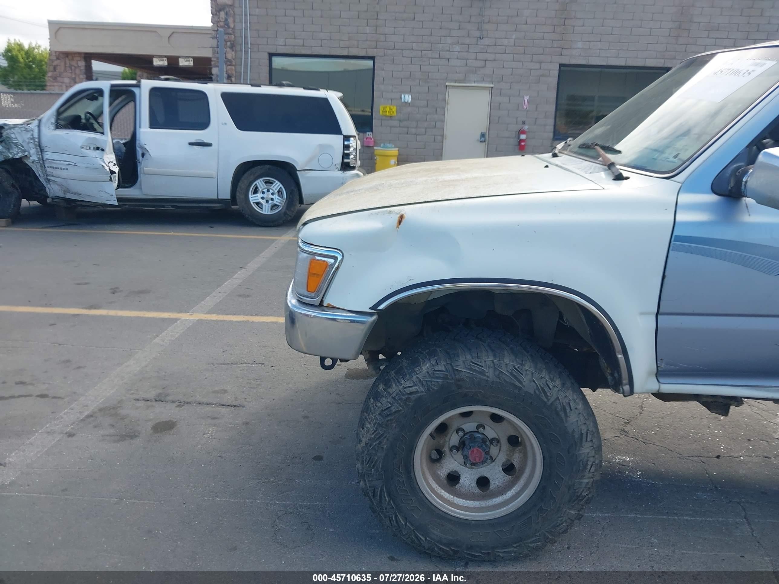 1992 Toyota Pickup 1/2 Ton Ex Long Whlbs Sr5 White vin: JT4VN13G5N5094425