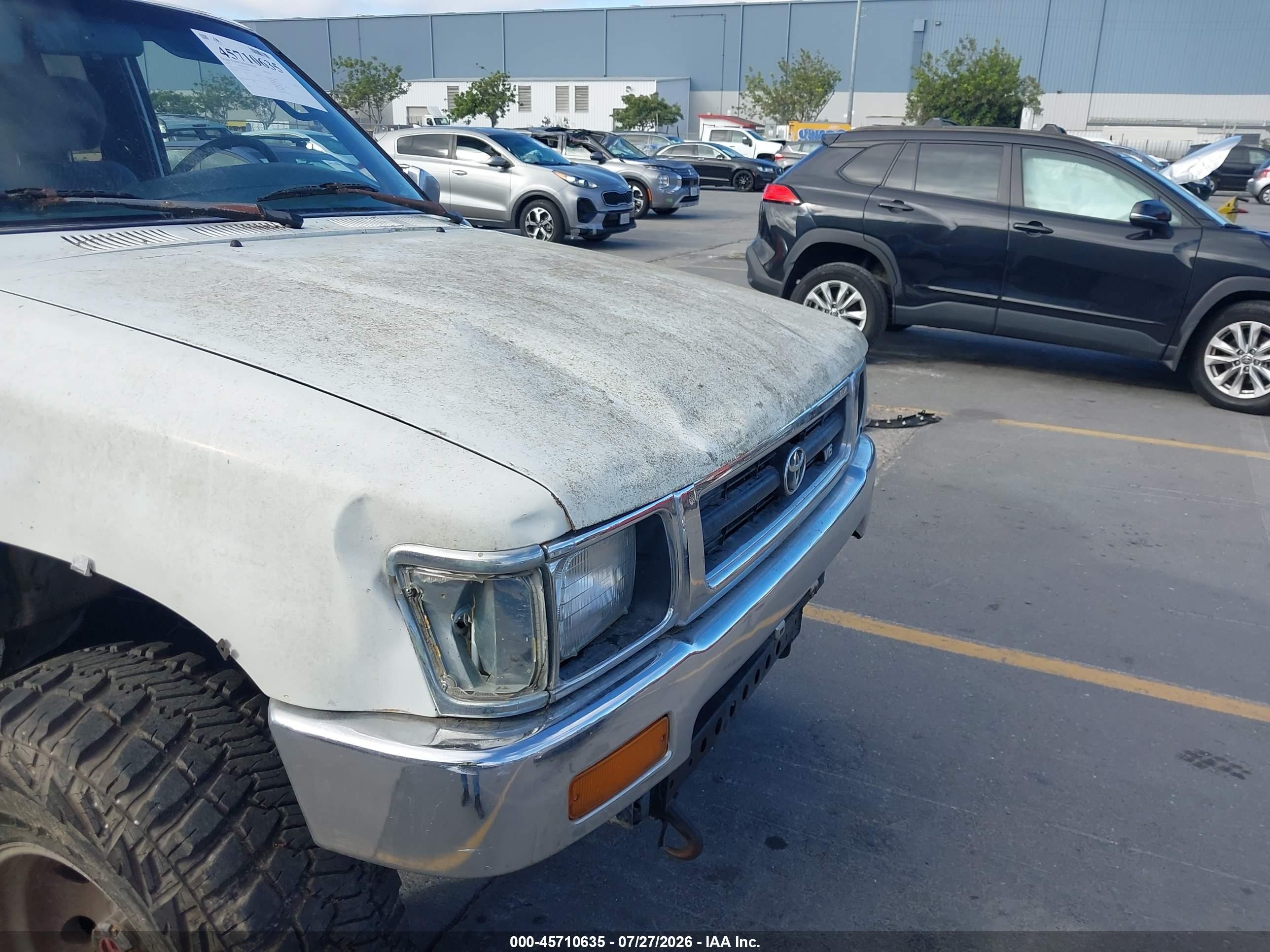 1992 Toyota Pickup 1/2 Ton Ex Long Whlbs Sr5 White vin: JT4VN13G5N5094425